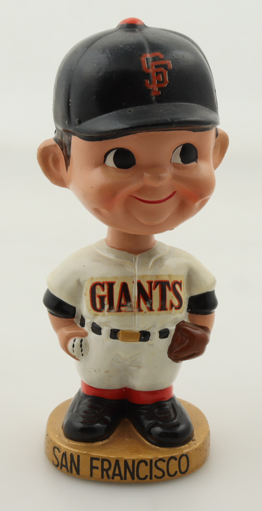 1960's San Francisco Giants Ceramic Bobblehead Figure at PristineAuction.com 1960's San Francisco Giants Ceramic Bobblehead Figure at PristineAuction.com
