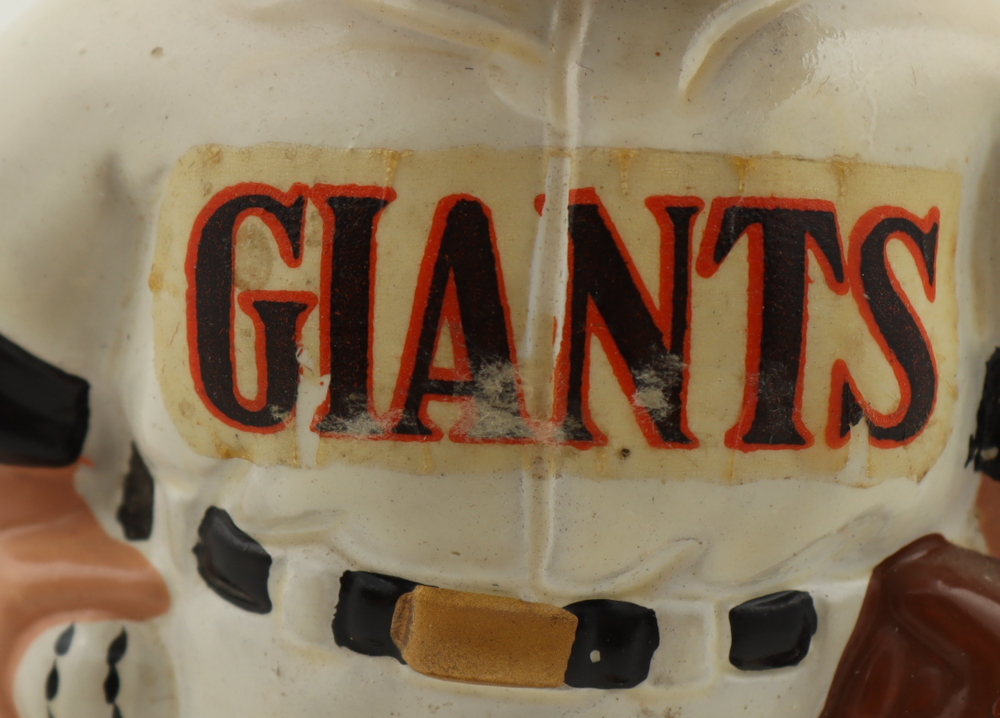 1960's San Francisco Giants Ceramic Bobblehead Figure at PristineAuction.com 1960's San Francisco Giants Ceramic Bobblehead Figure at PristineAuction.com
