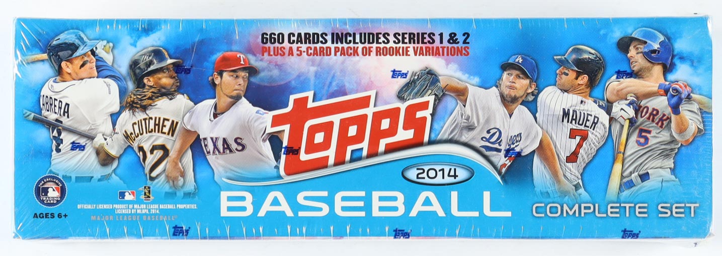 2014 Topps Baseball Factory Set with (660) Cards at PristineAuction.com 2014 Topps Baseball Factory Set with (660) Cards at PristineAuction.com