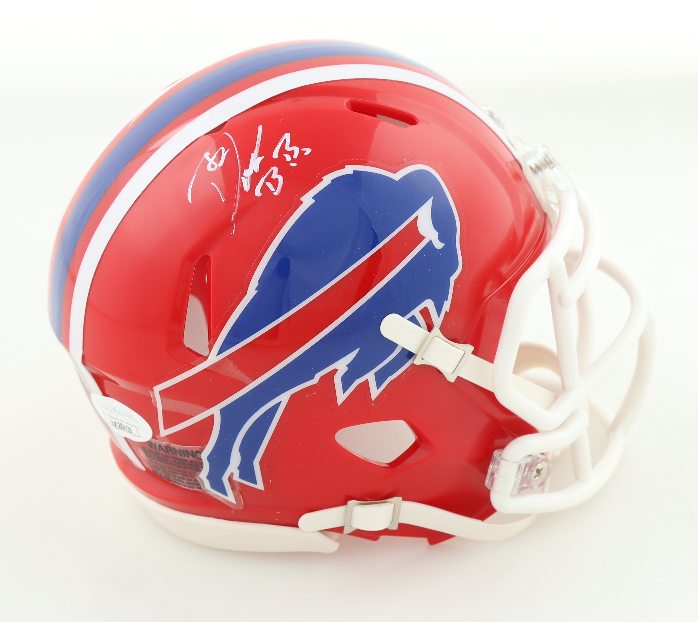 Don Beebe Signed Bills Speed Mini Helmet (JSA) at PristineAuction.com Don Beebe Signed Bills Speed Mini Helmet (JSA) at PristineAuction.com