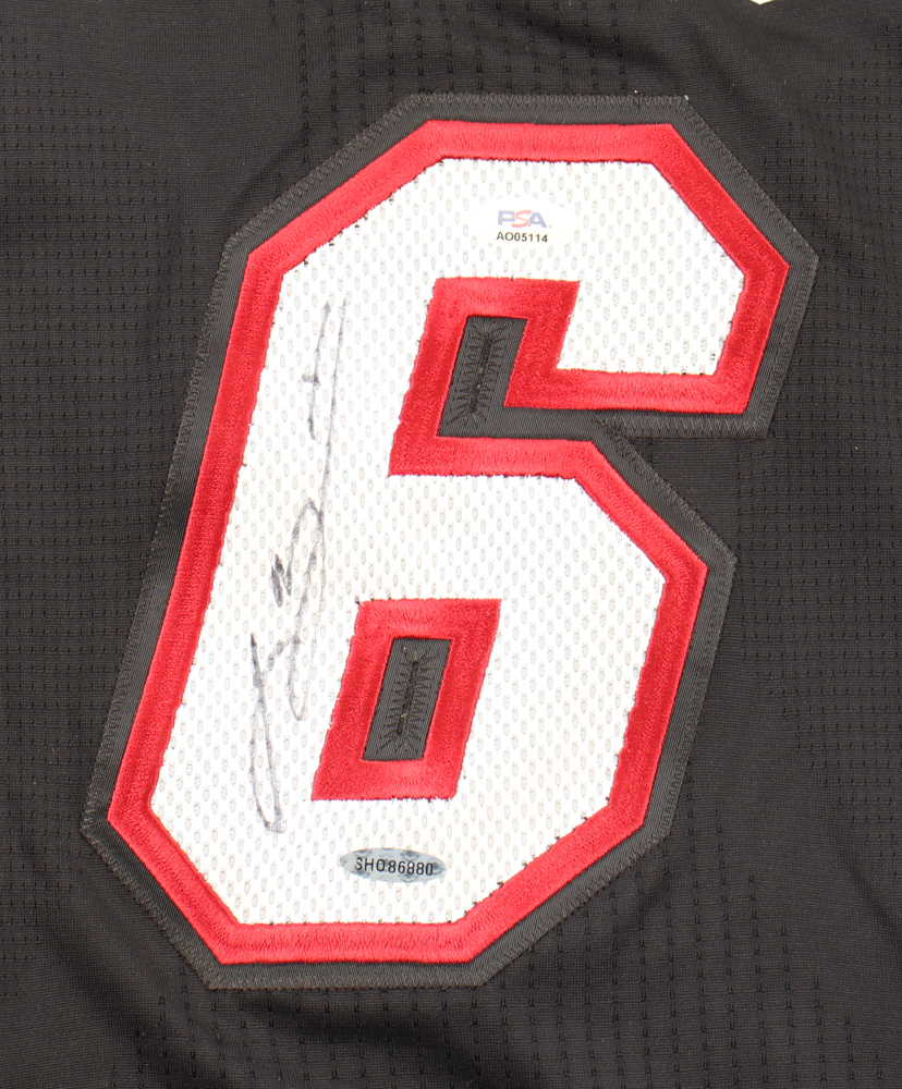 LeBron James Signed 2010-11 Heat Authentic Adidas Pro-Cut Jersey (UDA, PSA & JSA) at PristineAuction.com LeBron James Signed 2010-11 Heat Authentic Adidas Pro-Cut Jersey (UDA, PSA & JSA) at PristineAuction.com