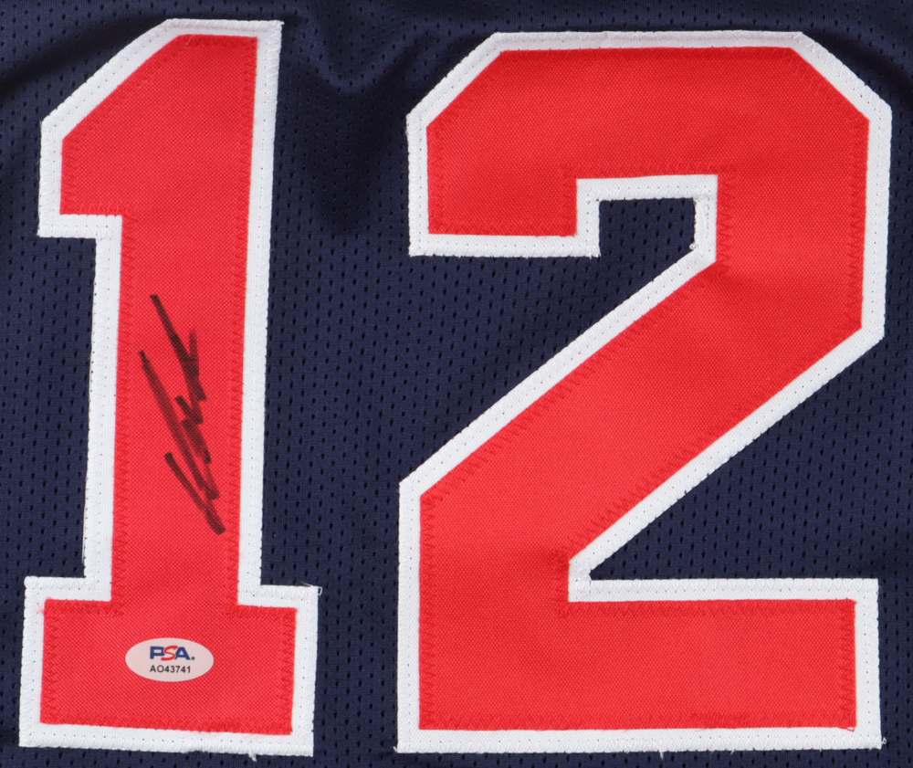 Dominique Wilkins Signed Jersey (PSA) at PristineAuction.com Dominique Wilkins Signed Jersey (PSA) at PristineAuction.com