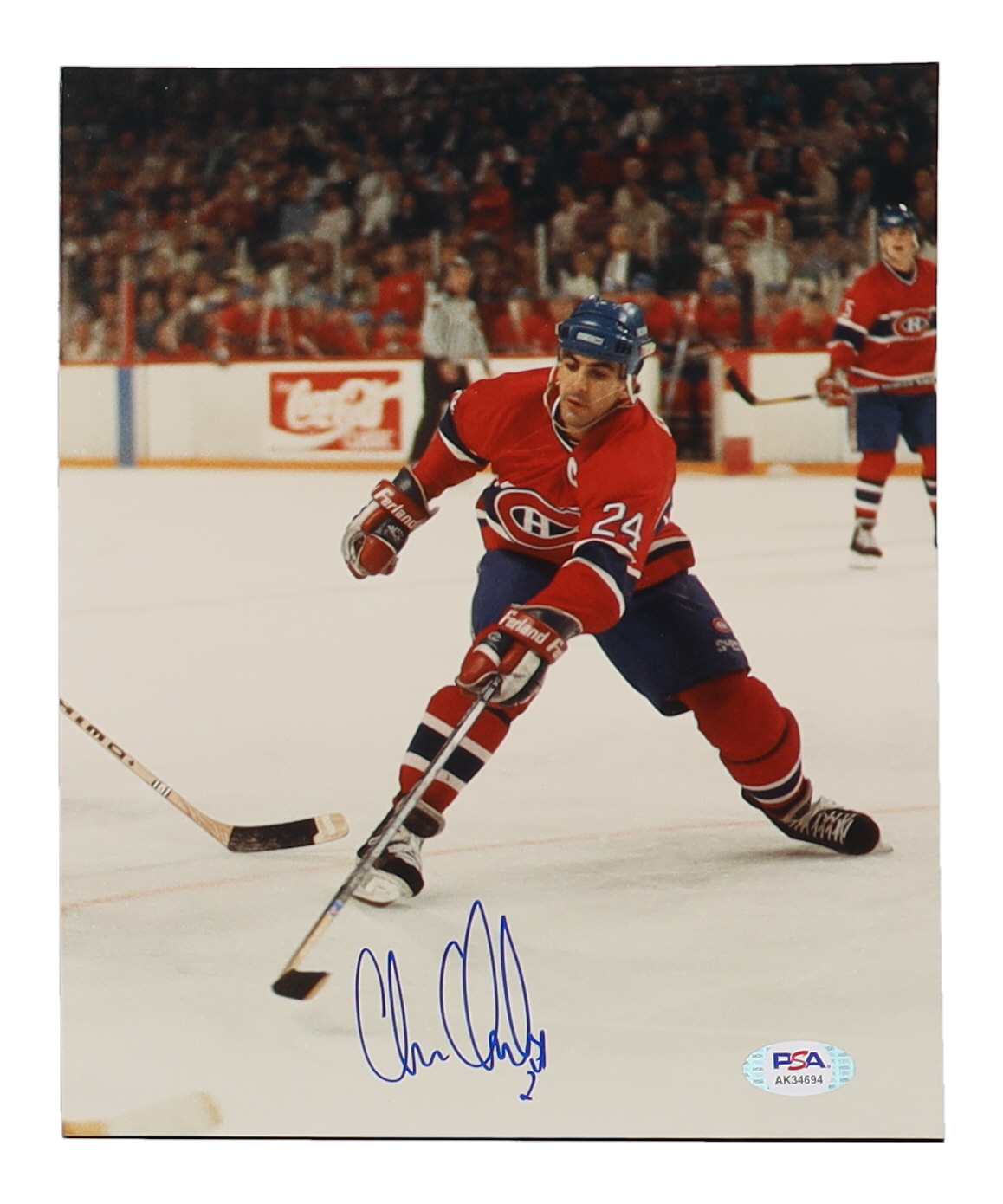 Chris Chelios Signed Canadiens 8x10 Photo (PSA) at PristineAuction.com Chris Chelios Signed Canadiens 8x10 Photo (PSA) at PristineAuction.com