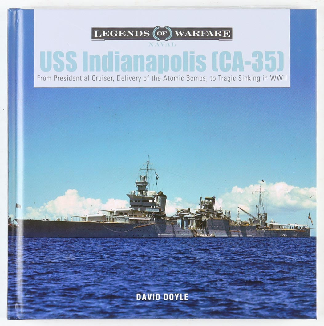 WWII USS Indianapolis Survivors Multi Signed "USS Indianapolis CA-35" Hard Bound Book signed by 5 Survivors (PSA) at PristineAuction.com WWII USS Indianapolis Survivors Multi Signed "USS Indianapolis CA-35" Hard Bound Book signed by 5 Survivors (PSA) at PristineAuction.com