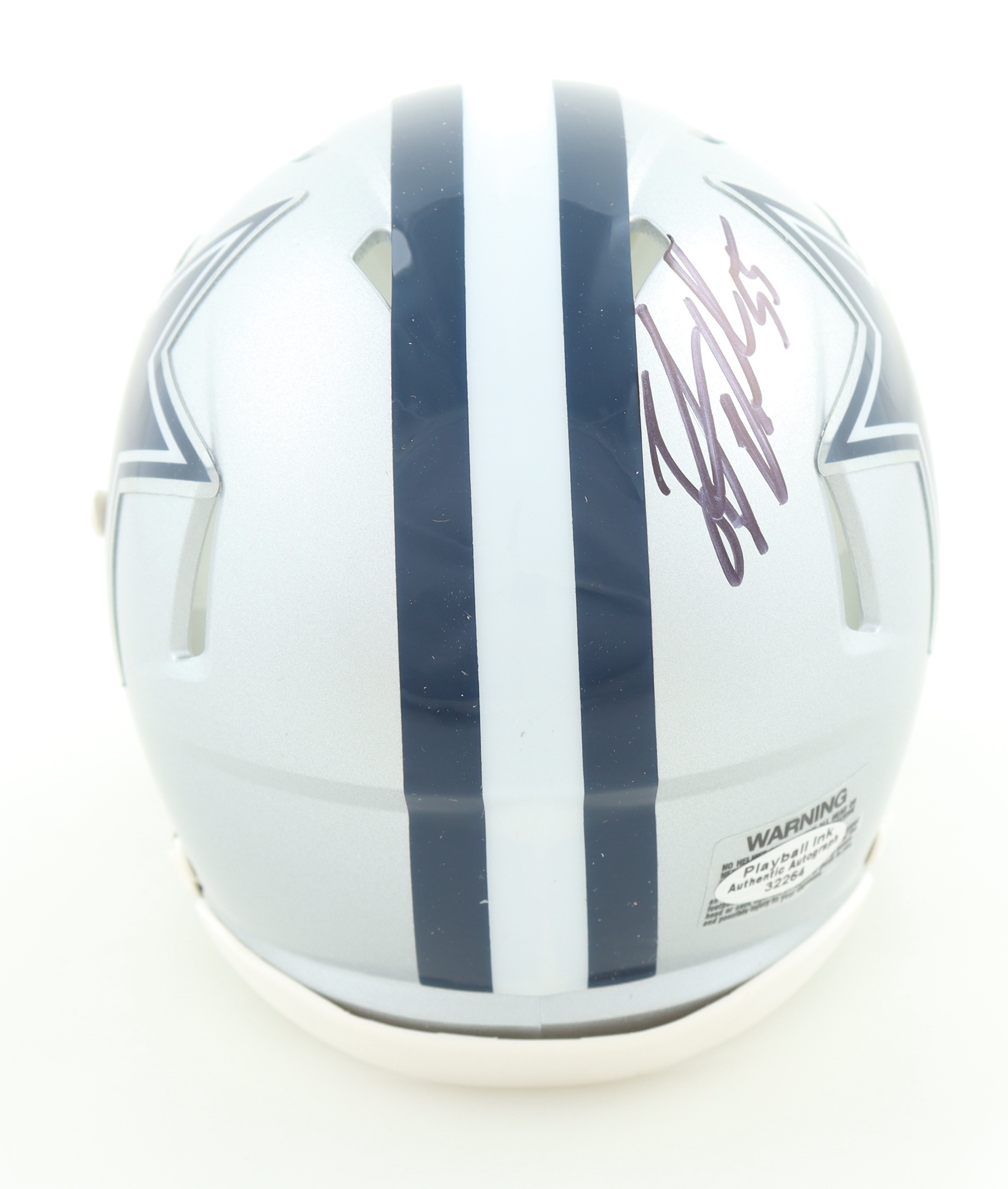 Leighton Vander Esch Signed Cowboys Speed Mini Helmet (Playball Ink) at PristineAuction.com Leighton Vander Esch Signed Cowboys Speed Mini Helmet (Playball Ink) at PristineAuction.com