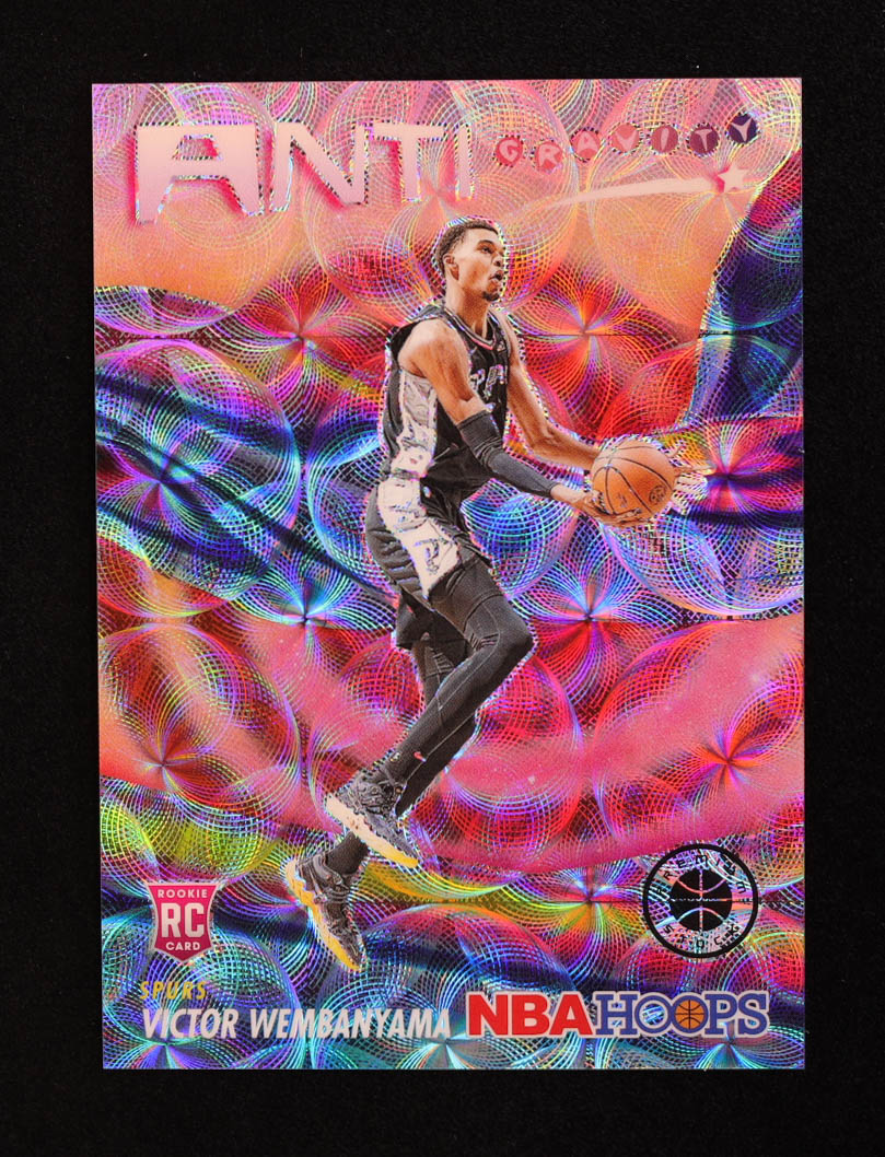 Victor Wembanyama 2023-24 Hoops Anti Gravity Scope #5 RC #65/88 at PristineAuction.com Victor Wembanyama 2023-24 Hoops Anti Gravity Scope #5 RC #65/88 at PristineAuction.com