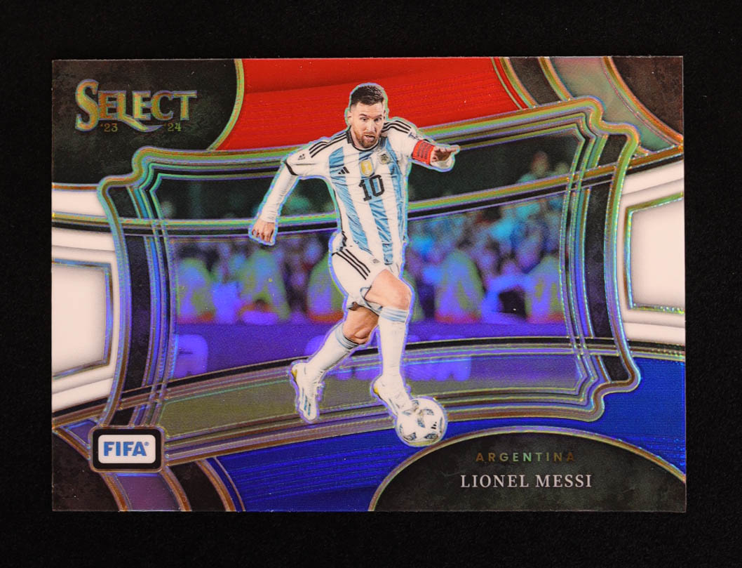 Lionel Messi 2023-24 Select FIFA Multi-Color #221 at PristineAuction.com Lionel Messi 2023-24 Select FIFA Multi-Color #221 at PristineAuction.com