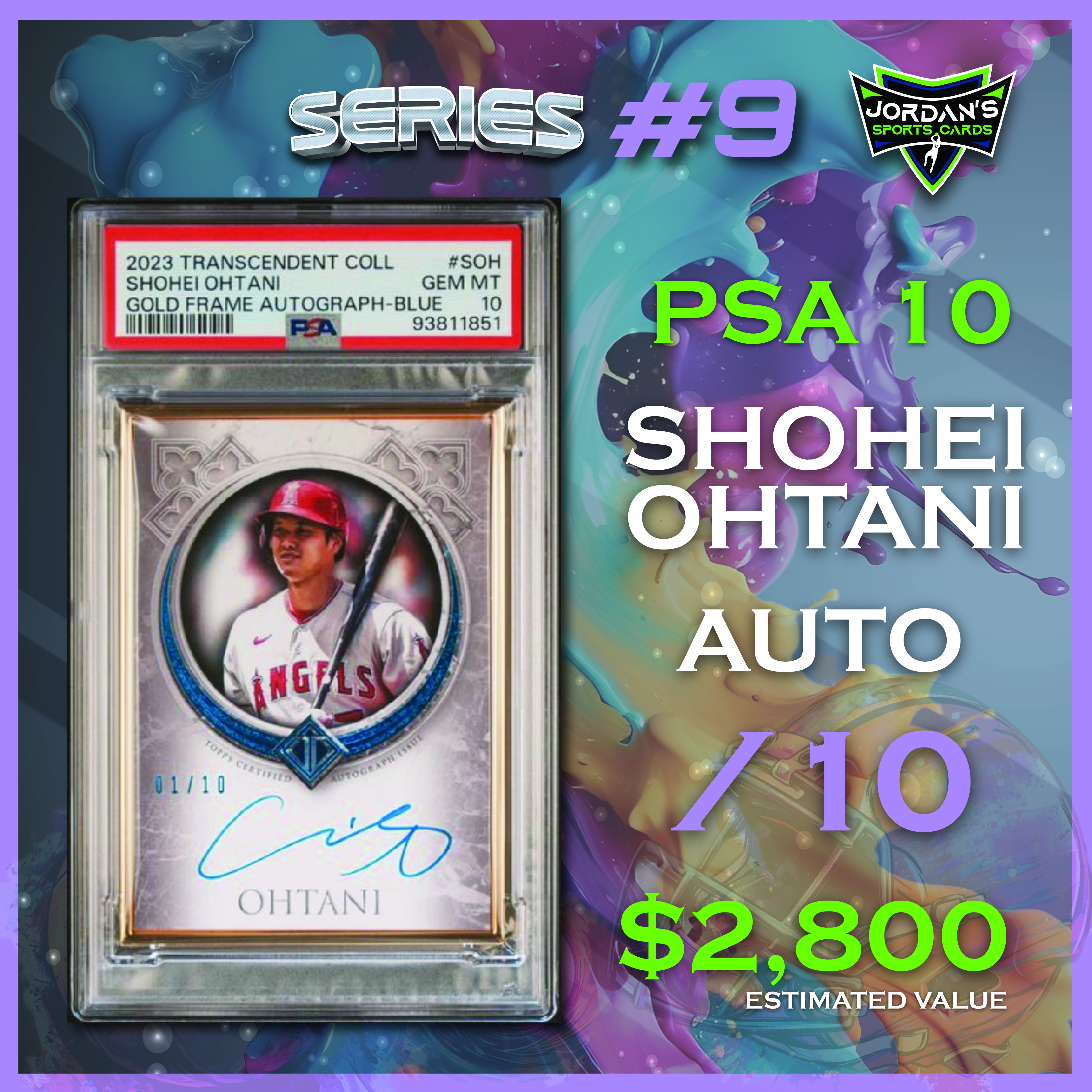 Platinum Quest Series 9 Sports Card Mystery Box Presented by Jordan's Sports Cards - (1) Graded PSA, BGS, or SGC Card Per Pack at PristineAuction.com Platinum Quest Series 9 Sports Card Mystery Box Presented by Jordan's Sports Cards - (1) Graded PSA, BGS, or SGC Card Per Pack at PristineAuction.com