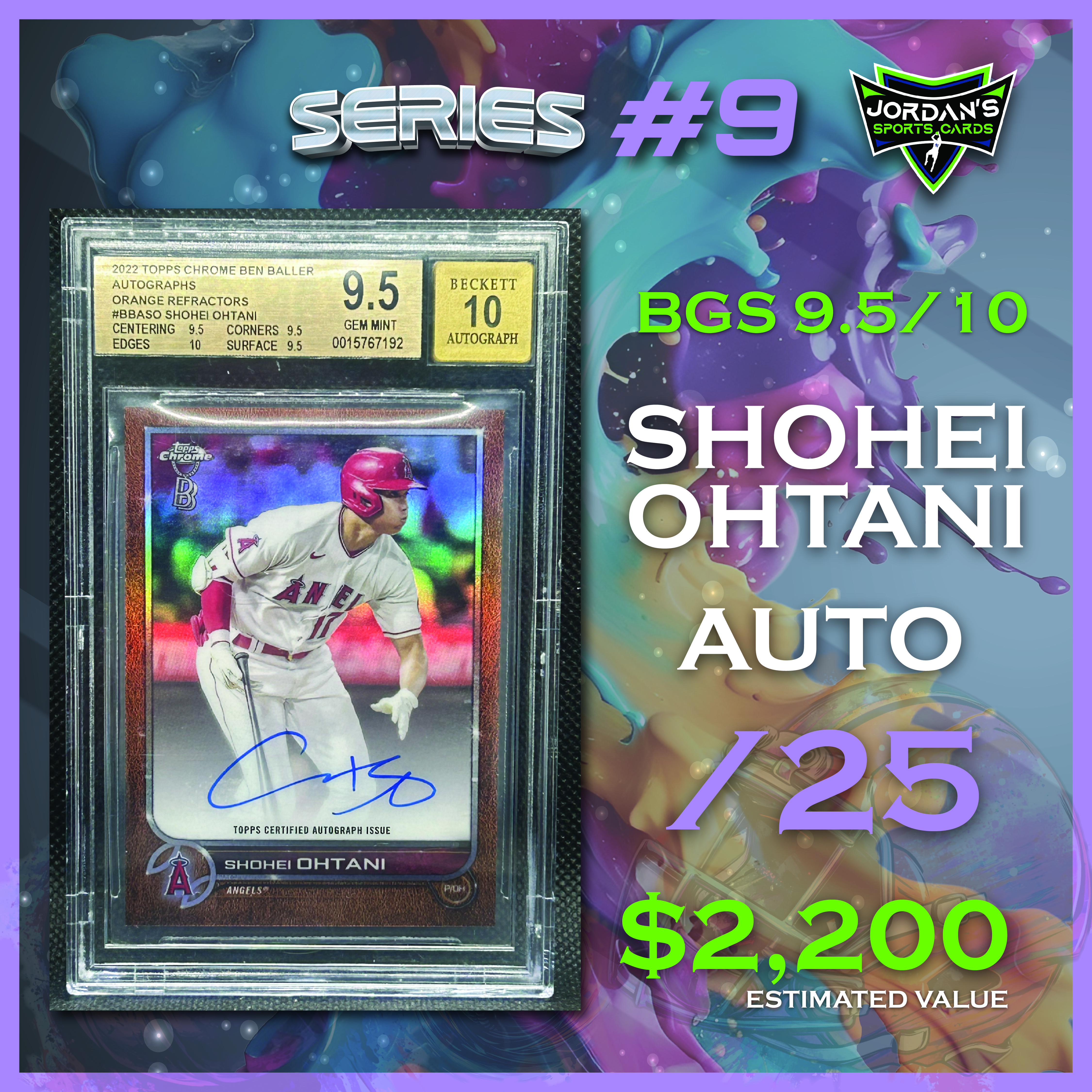 Platinum Quest Series 9 Sports Card Mystery Box Presented by Jordan's Sports Cards - (1) Graded PSA, BGS, or SGC Card Per Pack at PristineAuction.com Platinum Quest Series 9 Sports Card Mystery Box Presented by Jordan's Sports Cards - (1) Graded PSA, BGS, or SGC Card Per Pack at PristineAuction.com