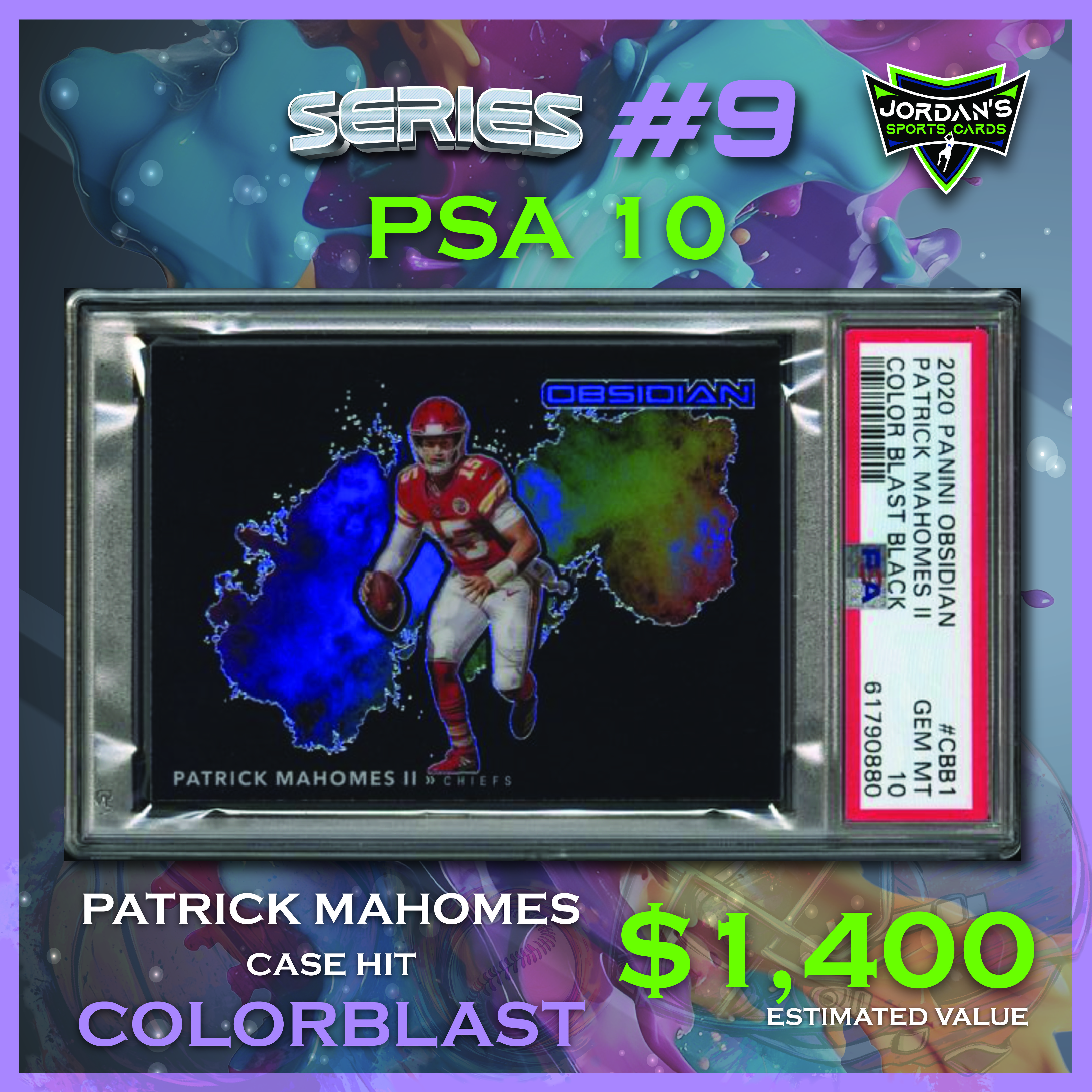 Platinum Quest Series 9 Sports Card Mystery Box Presented by Jordan's Sports Cards - (1) Graded PSA, BGS, or SGC Card Per Pack at PristineAuction.com Platinum Quest Series 9 Sports Card Mystery Box Presented by Jordan's Sports Cards - (1) Graded PSA, BGS, or SGC Card Per Pack at PristineAuction.com