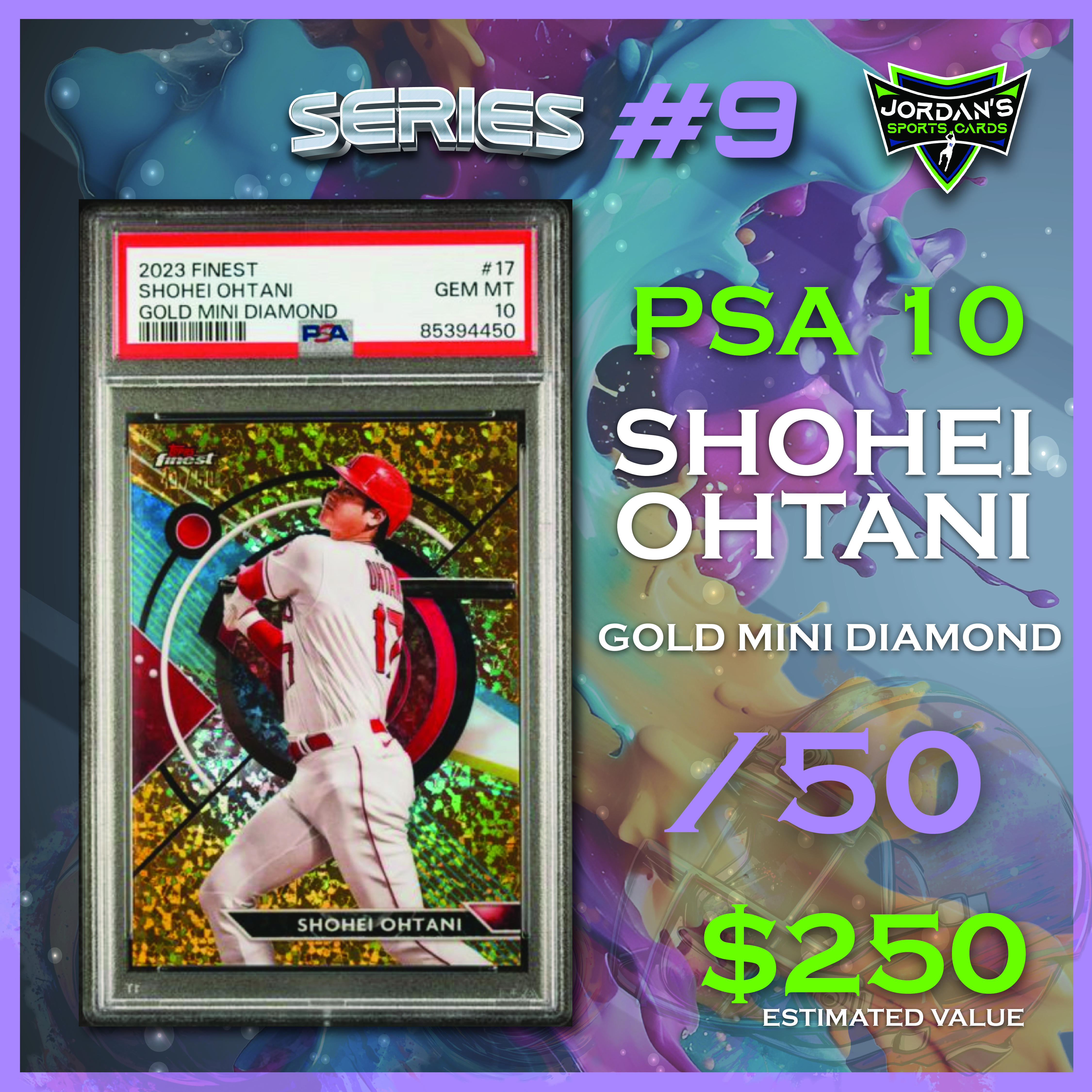 Platinum Quest Series 9 Sports Card Mystery Box Presented by Jordan's Sports Cards - (1) Graded PSA, BGS, or SGC Card Per Pack at PristineAuction.com Platinum Quest Series 9 Sports Card Mystery Box Presented by Jordan's Sports Cards - (1) Graded PSA, BGS, or SGC Card Per Pack at PristineAuction.com