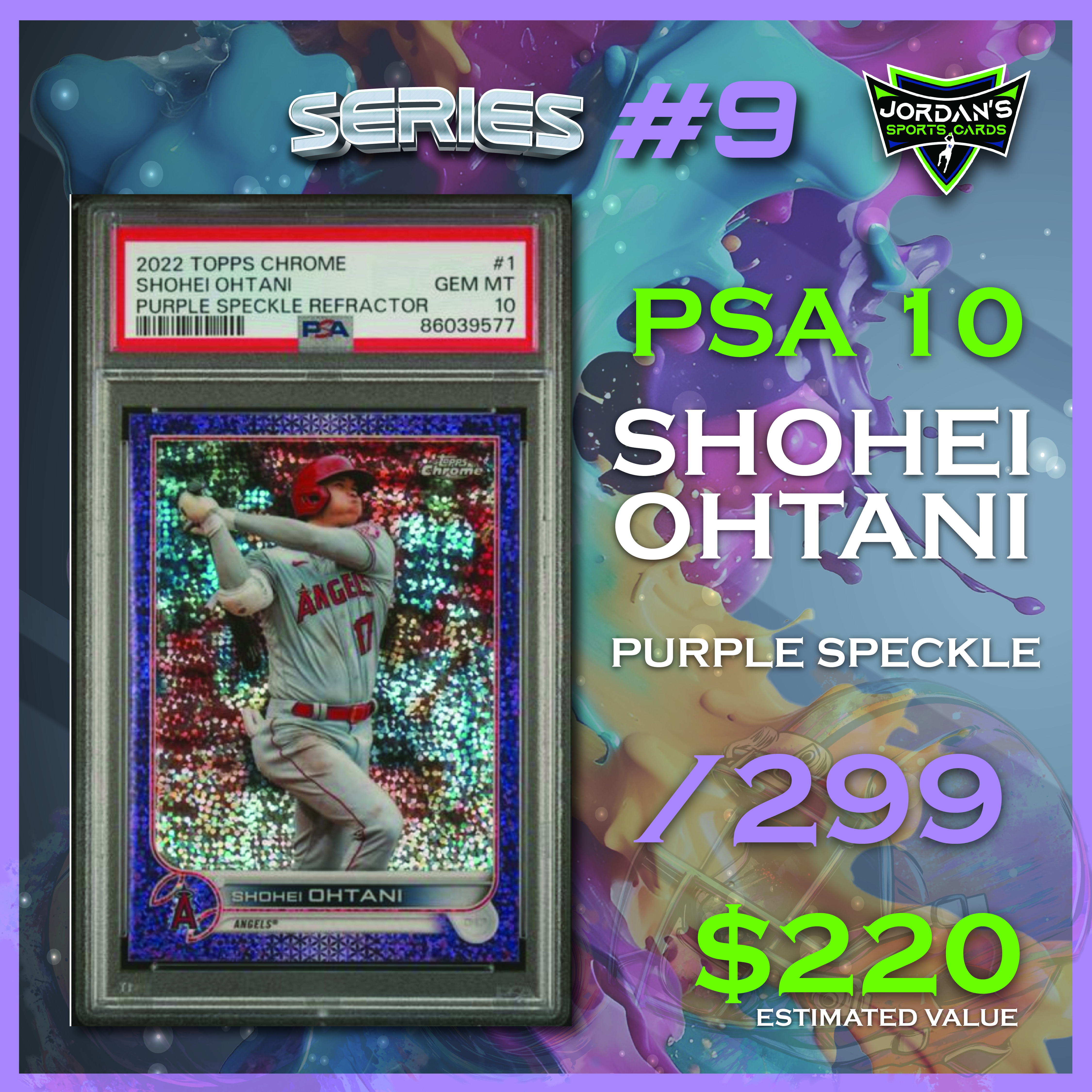 Platinum Quest Series 9 Sports Card Mystery Box Presented by Jordan's Sports Cards - (1) Graded PSA, BGS, or SGC Card Per Pack at PristineAuction.com Platinum Quest Series 9 Sports Card Mystery Box Presented by Jordan's Sports Cards - (1) Graded PSA, BGS, or SGC Card Per Pack at PristineAuction.com