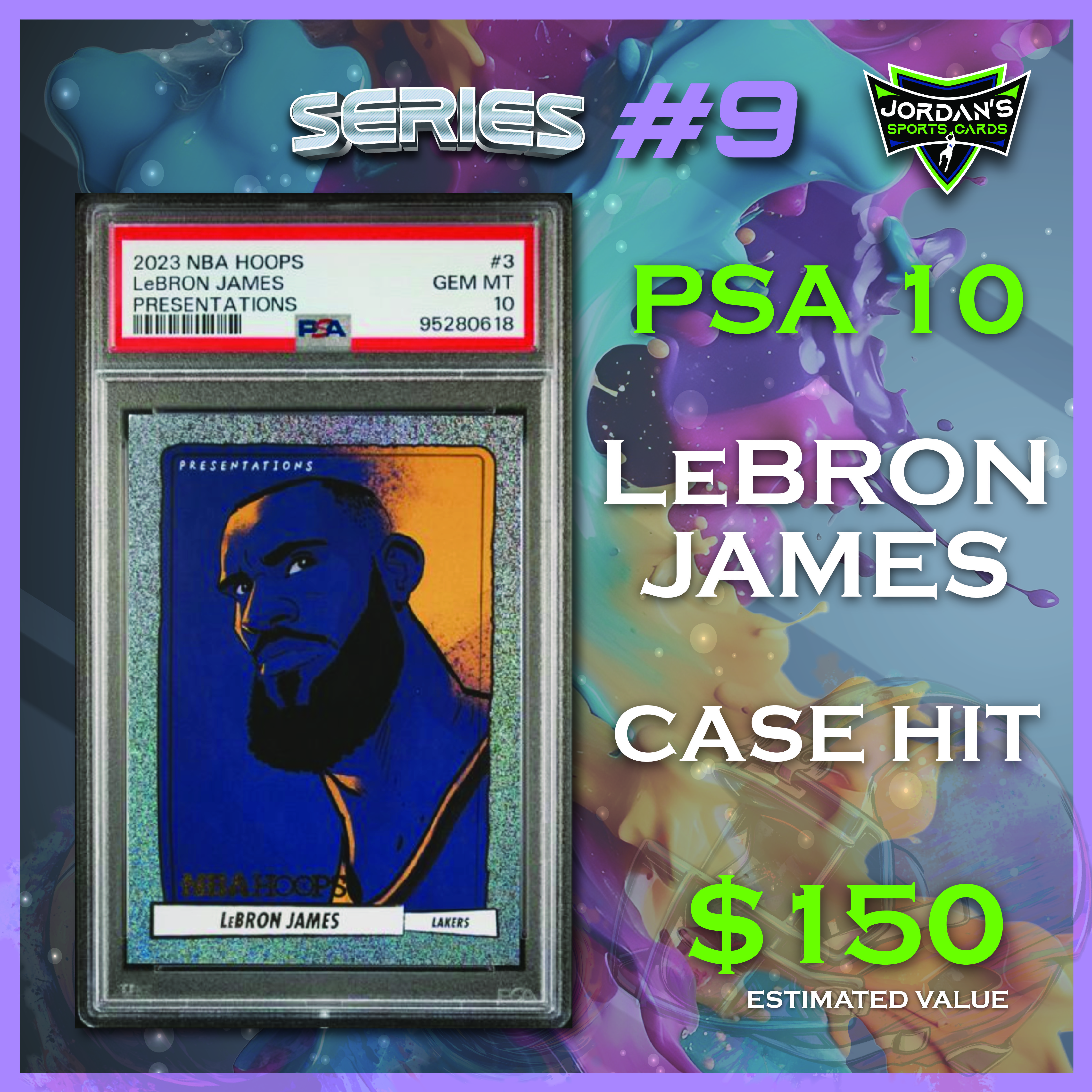 Platinum Quest Series 9 Sports Card Mystery Box Presented by Jordan's Sports Cards - (1) Graded PSA, BGS, or SGC Card Per Pack at PristineAuction.com Platinum Quest Series 9 Sports Card Mystery Box Presented by Jordan's Sports Cards - (1) Graded PSA, BGS, or SGC Card Per Pack at PristineAuction.com