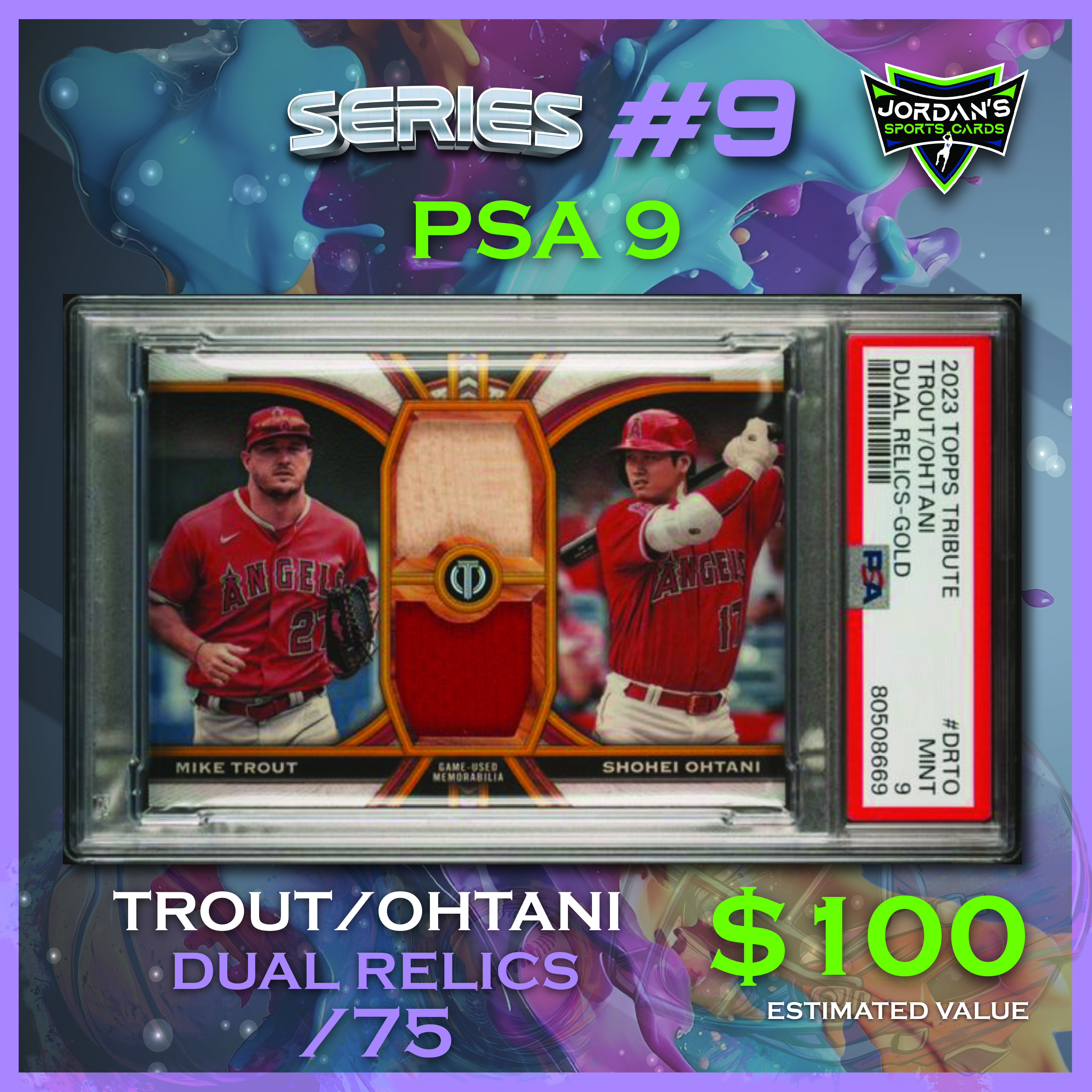Platinum Quest Series 9 Sports Card Mystery Box Presented by Jordan's Sports Cards - (1) Graded PSA, BGS, or SGC Card Per Pack at PristineAuction.com Platinum Quest Series 9 Sports Card Mystery Box Presented by Jordan's Sports Cards - (1) Graded PSA, BGS, or SGC Card Per Pack at PristineAuction.com