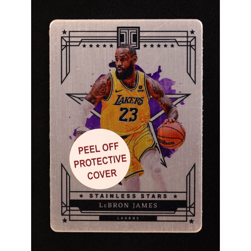 LeBron James 2023-24 Panini Impeccable Stainless Stars #15 #26/75 at PristineAuction.com