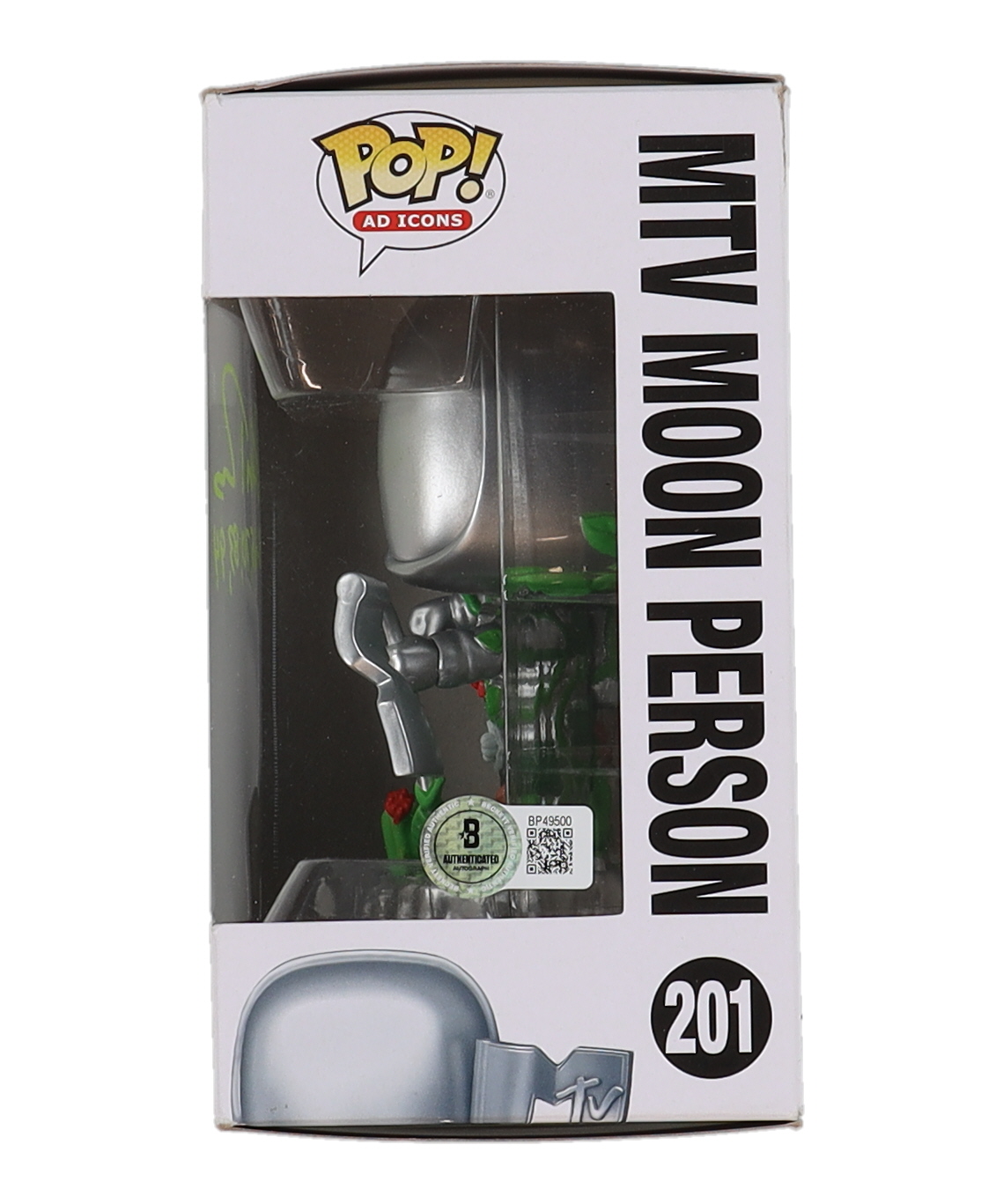 Donald A. Thomas Signed "MTV" #201 MTV Moon Person Funko Pop! Vinyl Figure Inscribed "STS-65, 70, 83, 94" (Beckett) at PristineAuction.com Donald A. Thomas Signed "MTV" #201 MTV Moon Person Funko Pop! Vinyl Figure Inscribed "STS-65, 70, 83, 94" (Beckett) at PristineAuction.com