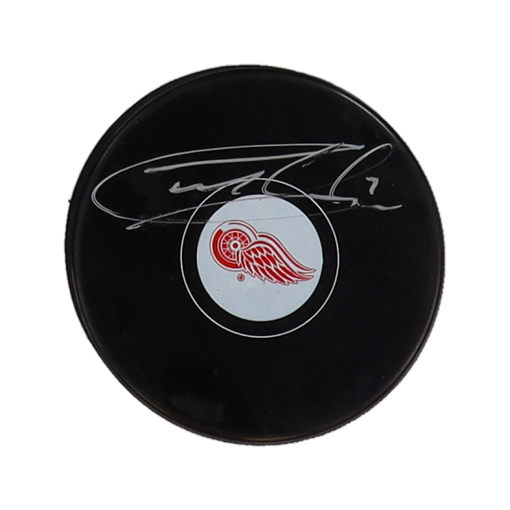 Gary Unger Signed Red Wings Hockey Puck (COJO) at PristineAuction.com
