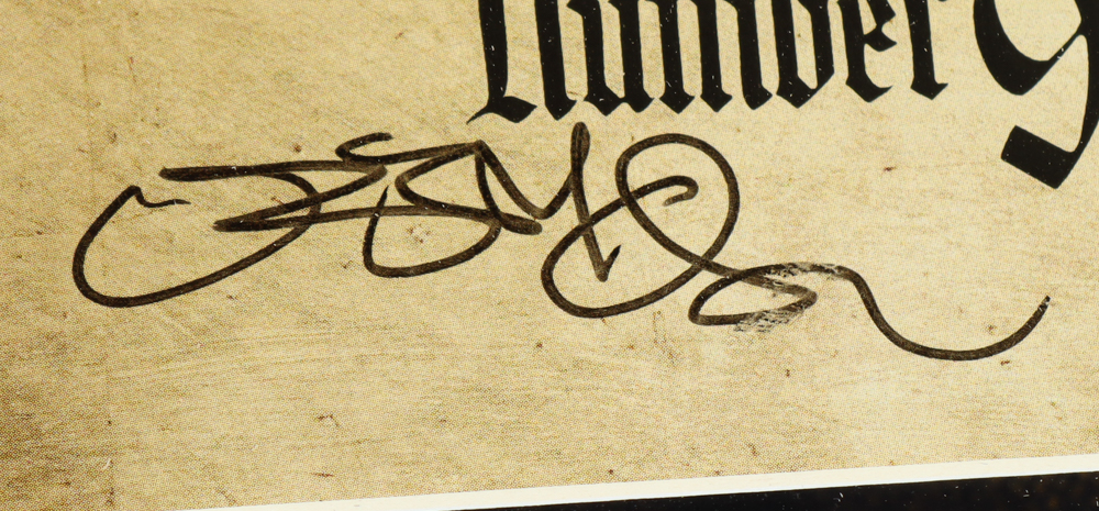 Ozzy Osbourne Signed Custom Framed "Patient Number 9" CD Album Insert Display (JSA) at PristineAuction.com Ozzy Osbourne Signed Custom Framed "Patient Number 9" CD Album Insert Display (JSA) at PristineAuction.com