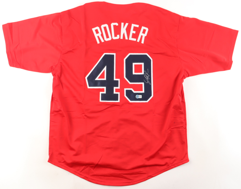 John Rocker Signed Jersey (Beckett) at PristineAuction.com John Rocker Signed Jersey (Beckett) at PristineAuction.com