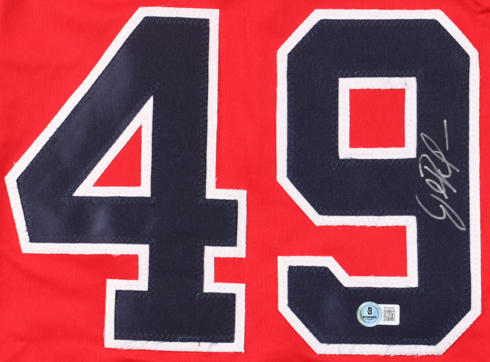 John Rocker Signed Jersey (Beckett) at PristineAuction.com John Rocker Signed Jersey (Beckett) at PristineAuction.com