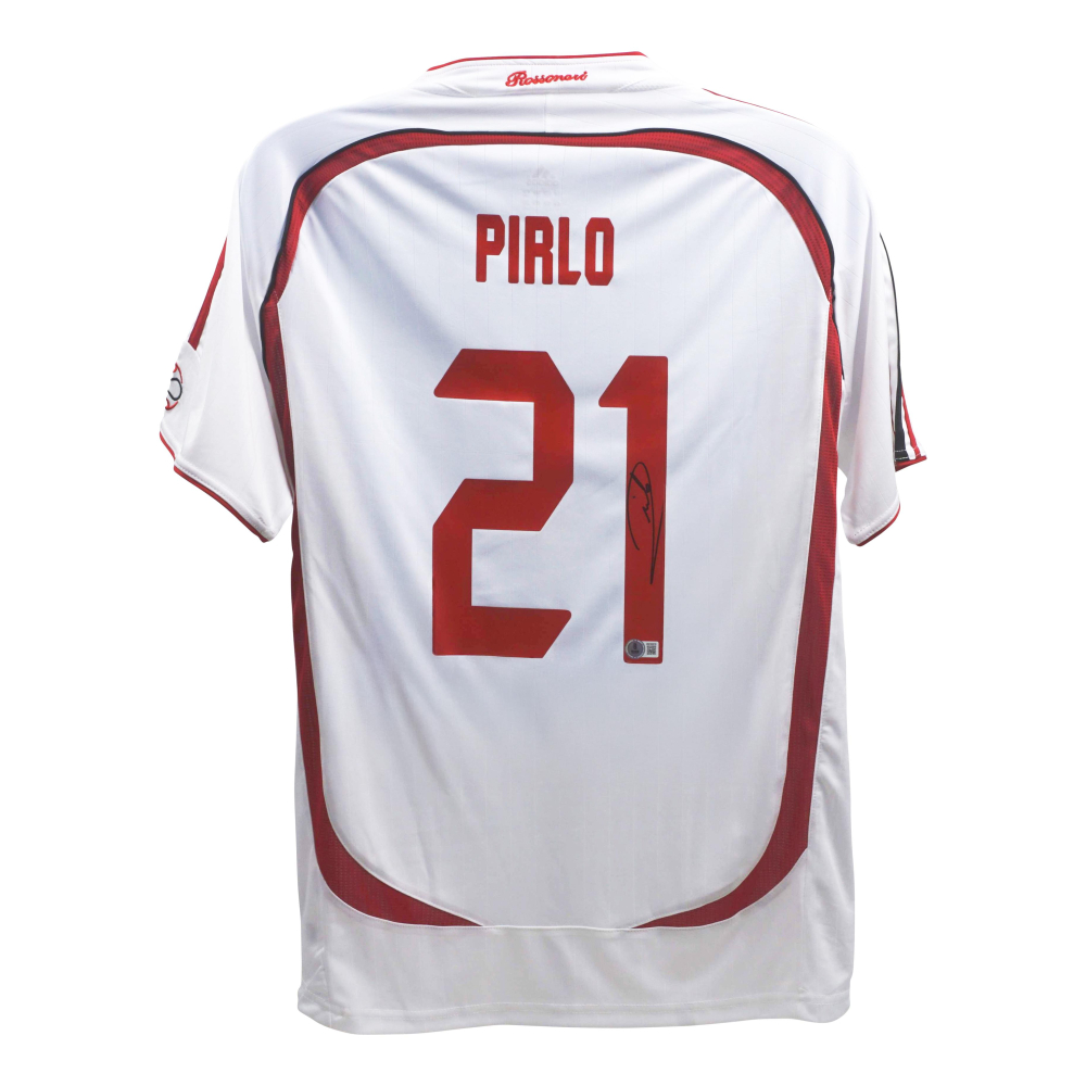 Andrea Pirlo Signed AC Milan Jersey (Beckett) | Pristine Auction