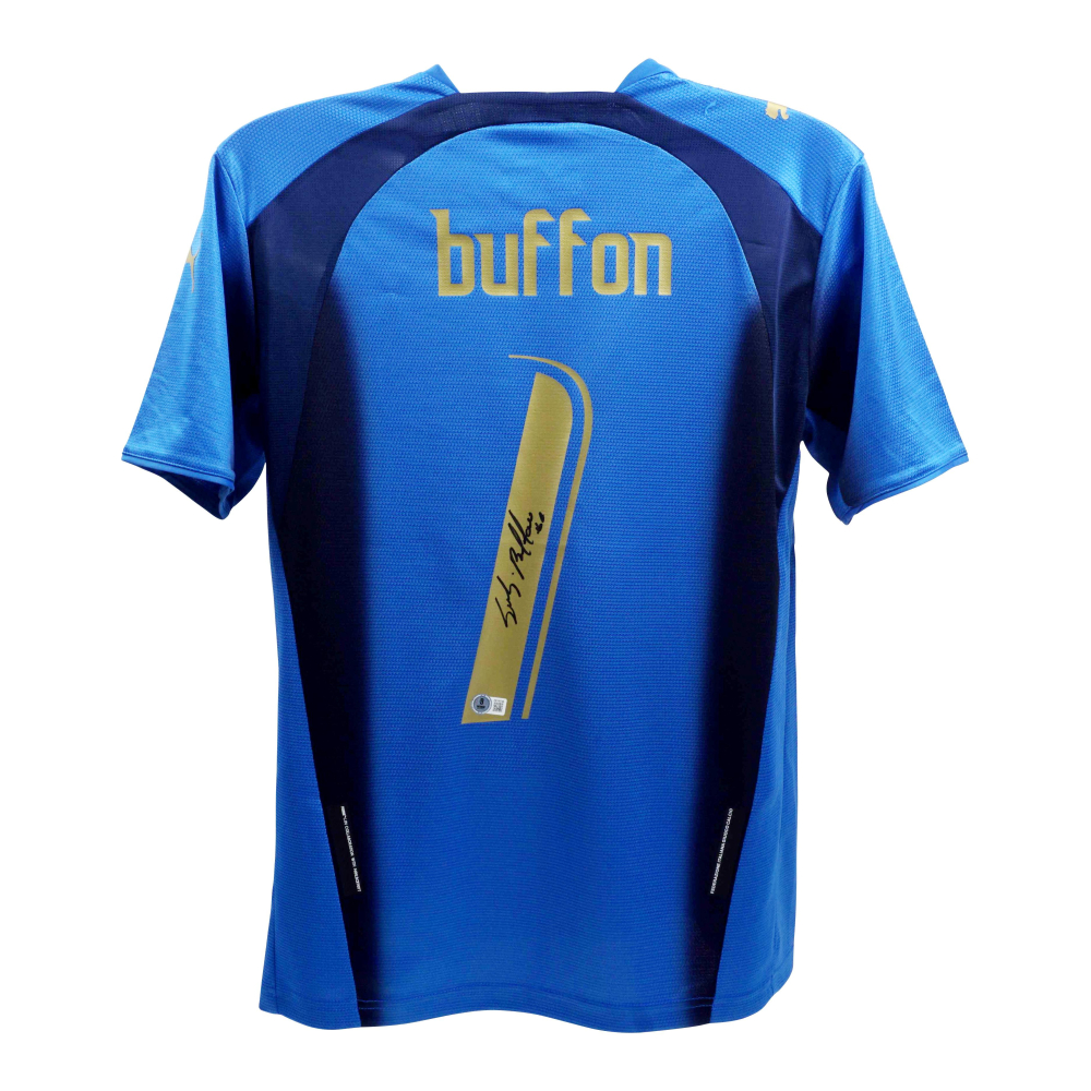 Affiche A4 Gianluigi Buffon Italie Signée – Photo Autographe Premium Pour Fans De Foot – Idée Cadeau Parfaite