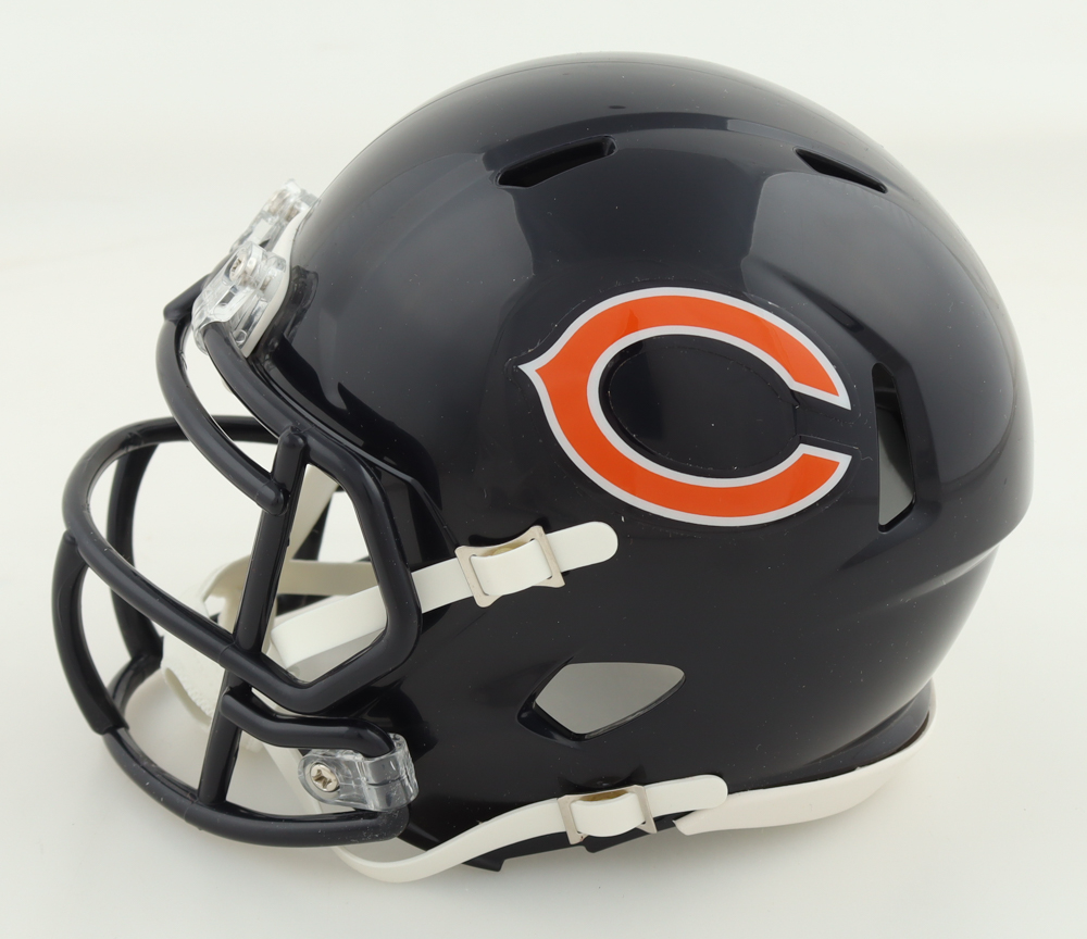 Jaquan Brisker Signed Bears Speed Mini Helmet (JSA) at PristineAuction.com Jaquan Brisker Signed Bears Speed Mini Helmet (JSA) at PristineAuction.com