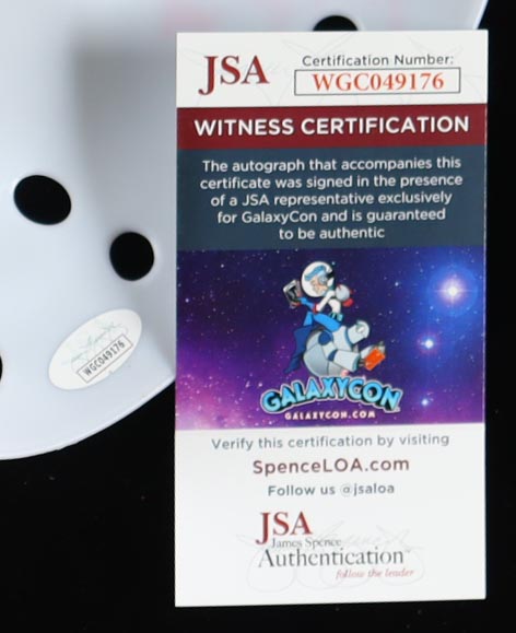 Jason Voorhees Actors "Friday the 13th" Mask Signed By (4) With Kane Hodder, CJ Graham, Ken Kirzinger, Derek Mears (JSA) at PristineAuction.com Jason Voorhees Actors "Friday the 13th" Mask Signed By (4) With Kane Hodder, CJ Graham, Ken Kirzinger, Derek Mears (JSA) at PristineAuction.com