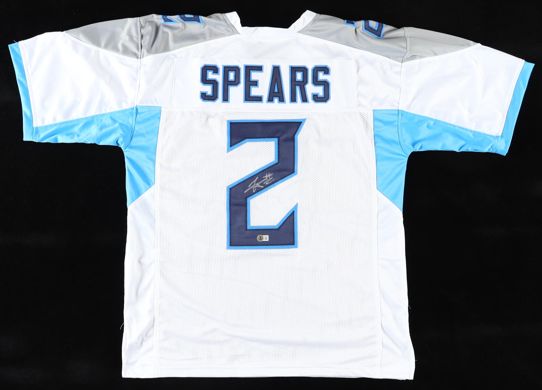 Tyjae Spears Signed Jersey (Beckett) at PristineAuction.com Tyjae Spears Signed Jersey (Beckett) at PristineAuction.com