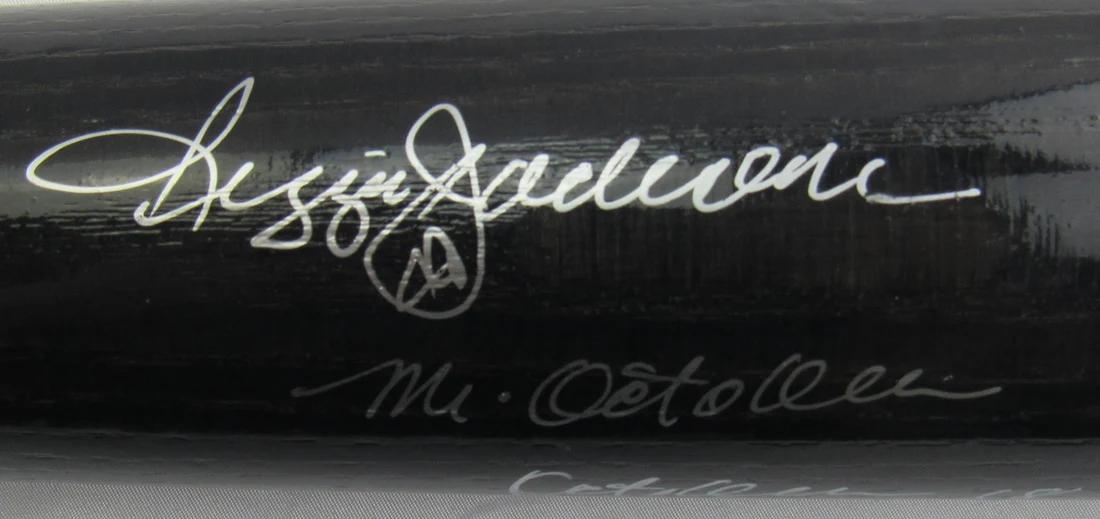 Reggie Jackson Signed Rawlings Baseball Bat Inscribed "Mr. October" & "October 18th, 1977" (Steiner) at PristineAuction.com Reggie Jackson Signed Rawlings Baseball Bat Inscribed "Mr. October" & "October 18th, 1977" (Steiner) at PristineAuction.com