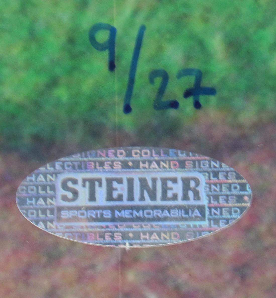 Derek Jeter Signed LE Yankees Custom Framed Photo (Steiner) at PristineAuction.com Derek Jeter Signed LE Yankees Custom Framed Photo (Steiner) at PristineAuction.com