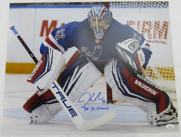 Jonathan Quick Signed Rangers 16x20 Photo Inscribed "3x SC Champ" (JSA) at PristineAuction.com Jonathan Quick Signed Rangers 16x20 Photo Inscribed "3x SC Champ" (JSA) at PristineAuction.com