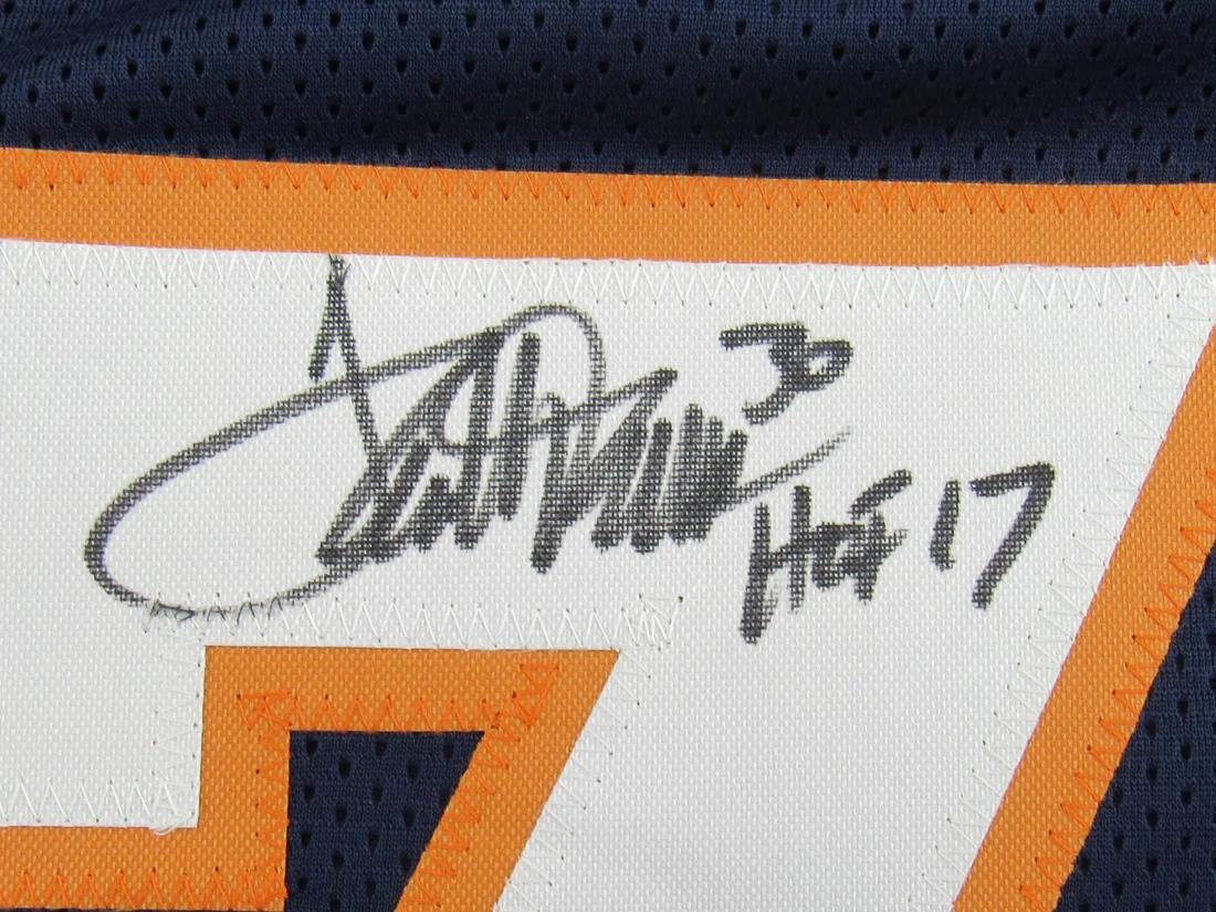 Terrell Davis Signed Jersey Inscribed "HOF 17" (JSA) at PristineAuction.com Terrell Davis Signed Jersey Inscribed "HOF 17" (JSA) at PristineAuction.com