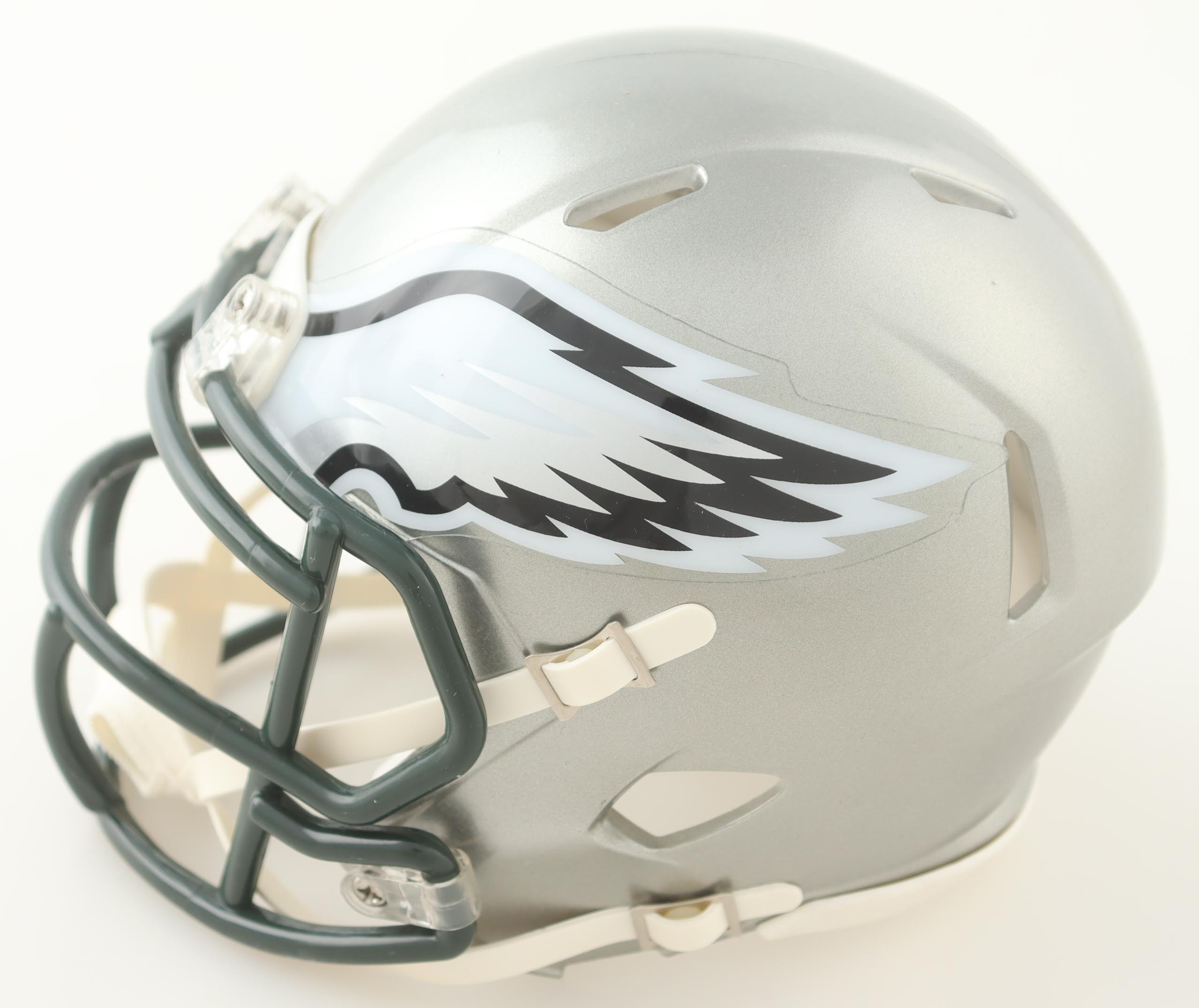 Doug Pederson Signed Eagles Flash Alternate Speed Mini Helmet (Beckett) at PristineAuction.com Doug Pederson Signed Eagles Flash Alternate Speed Mini Helmet (Beckett) at PristineAuction.com