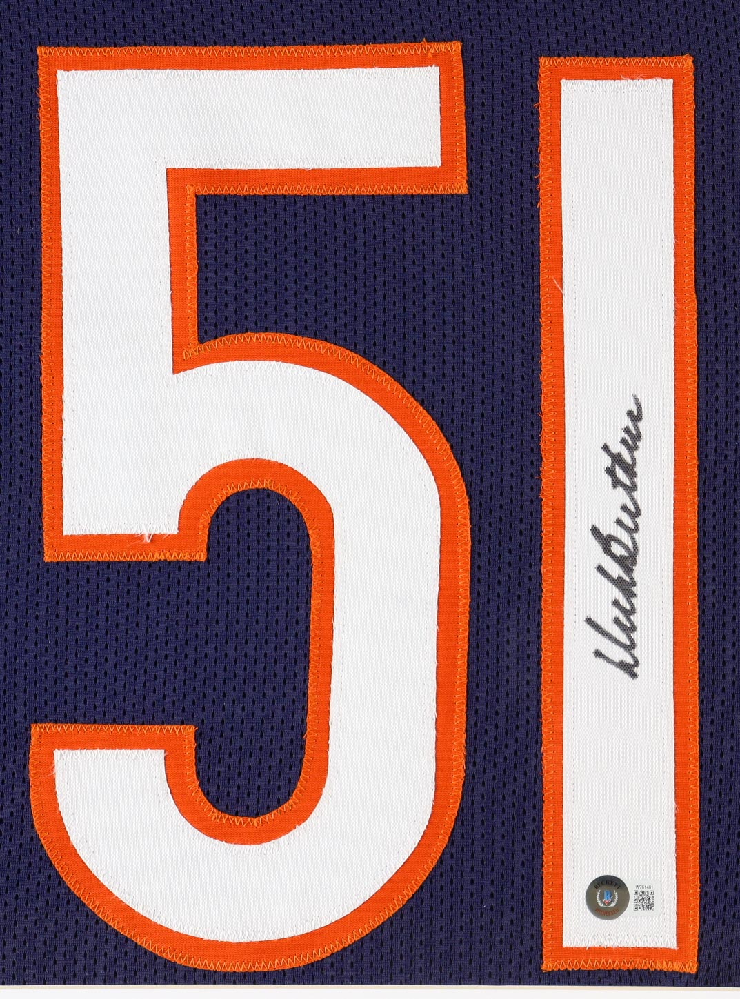 Dick Butkus Signed Custom Framed Bears Jersey Display (Beckett) at PristineAuction.com Dick Butkus Signed Custom Framed Bears Jersey Display (Beckett) at PristineAuction.com