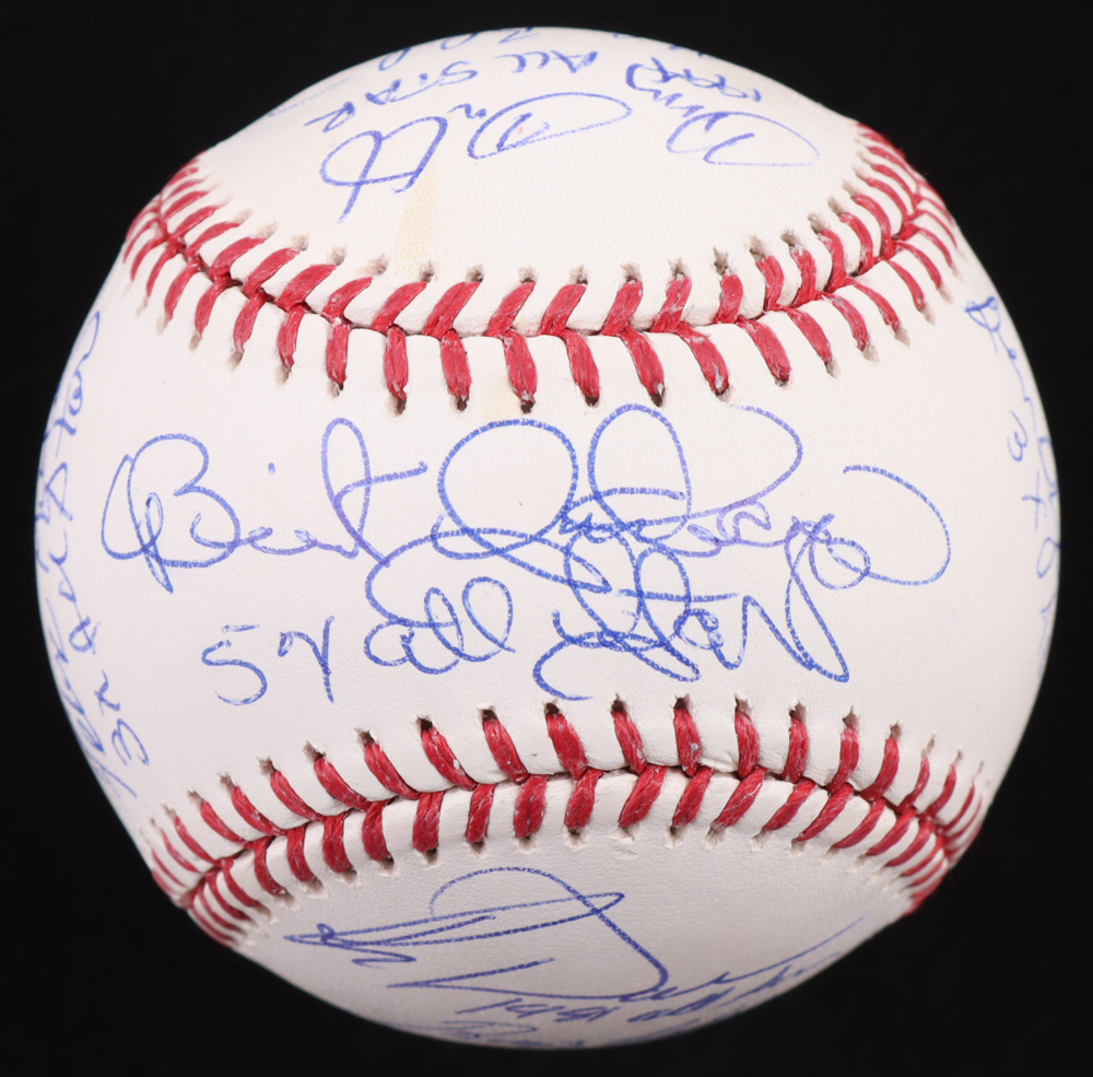 All-Star OML Baseball Signed By (10) with Bill Madlock, Benito Santiago, Doug Drabek, Jeff Burroughs With All-Star Inscriptions (JSA) at PristineAuction.com All-Star OML Baseball Signed By (10) with Bill Madlock, Benito Santiago, Doug Drabek, Jeff Burroughs With All-Star Inscriptions (JSA) at PristineAuction.com