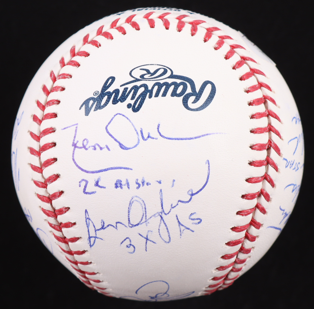 All-Star OML Baseball Signed By (10) with Bill Madlock, Benito Santiago, Doug Drabek, Jeff Burroughs With All-Star Inscriptions (JSA) at PristineAuction.com All-Star OML Baseball Signed By (10) with Bill Madlock, Benito Santiago, Doug Drabek, Jeff Burroughs With All-Star Inscriptions (JSA) at PristineAuction.com