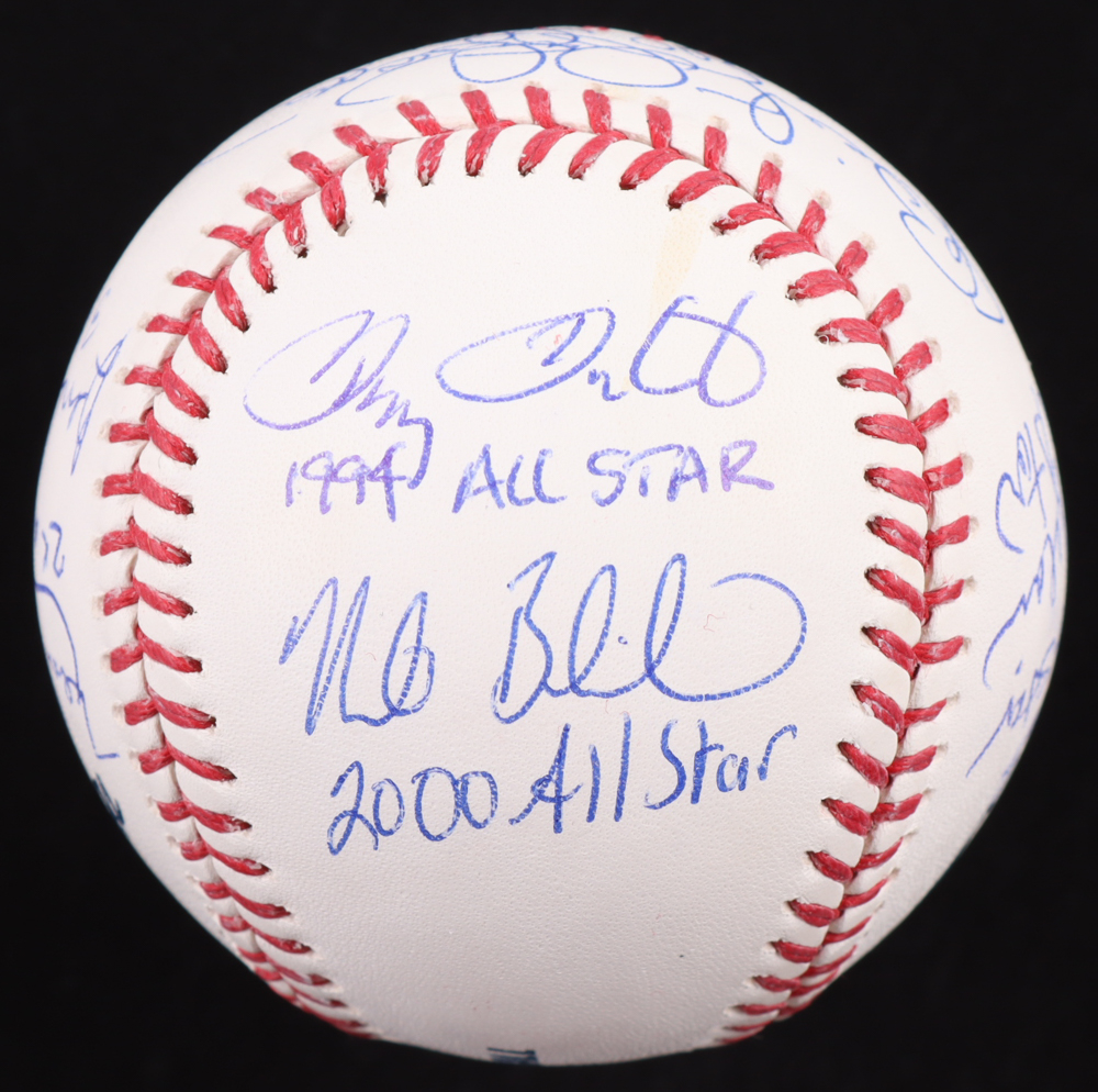 All-Star OML Baseball Signed By (10) with Bill Madlock, Benito Santiago, Doug Drabek, Jeff Burroughs With All-Star Inscriptions (JSA) at PristineAuction.com All-Star OML Baseball Signed By (10) with Bill Madlock, Benito Santiago, Doug Drabek, Jeff Burroughs With All-Star Inscriptions (JSA) at PristineAuction.com
