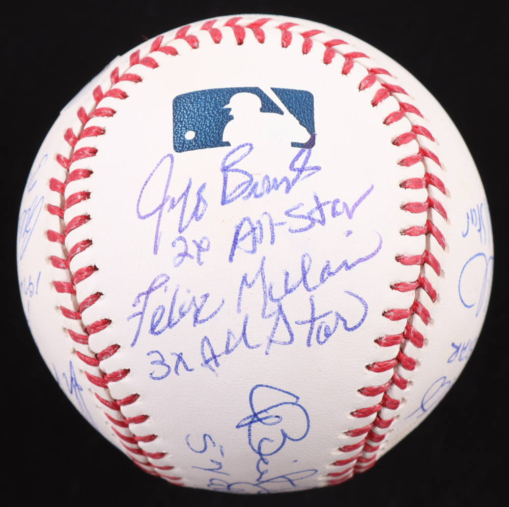 All-Star OML Baseball Signed By (10) with Bill Madlock, Benito Santiago, Doug Drabek, Jeff Burroughs With All-Star Inscriptions (JSA) at PristineAuction.com All-Star OML Baseball Signed By (10) with Bill Madlock, Benito Santiago, Doug Drabek, Jeff Burroughs With All-Star Inscriptions (JSA) at PristineAuction.com