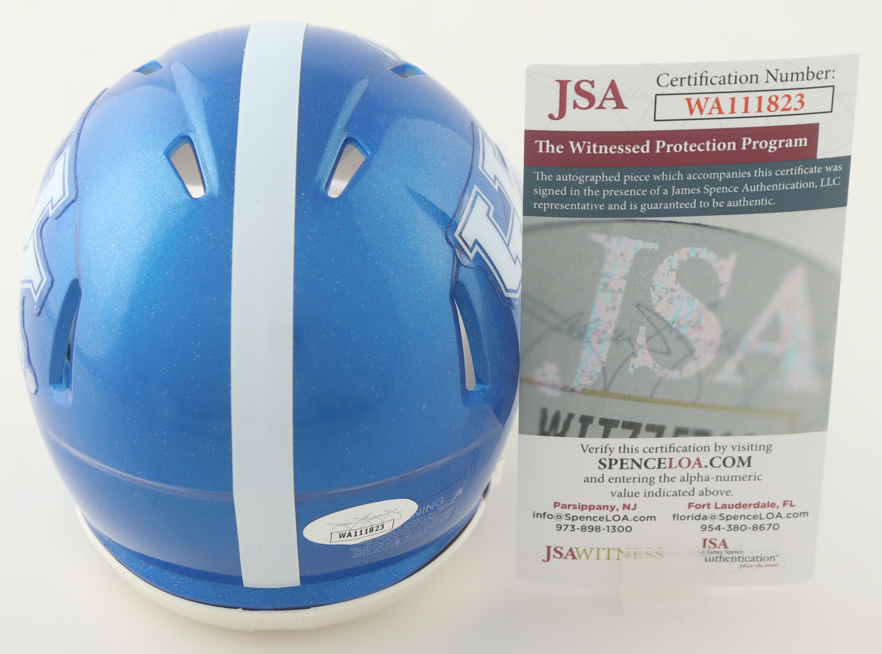 Josh Hines-Allen Signed Kentucky Wildcats Speed Mini Helmet (JSA) at PristineAuction.com Josh Hines-Allen Signed Kentucky Wildcats Speed Mini Helmet (JSA) at PristineAuction.com