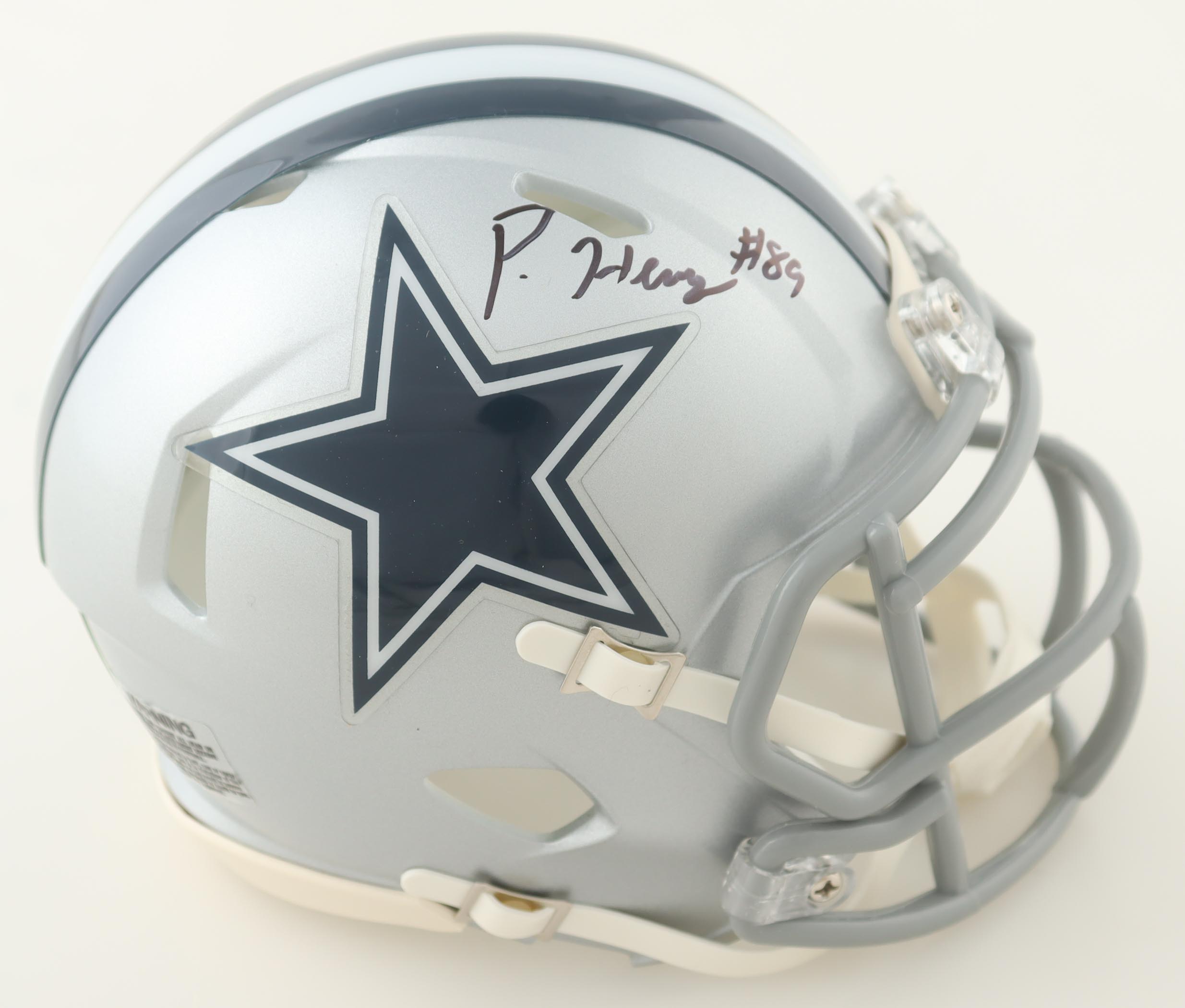 Peyton Hendershot Signed Cowboys Speed Mini Helmet (Gameday Sports) at PristineAuction.com Peyton Hendershot Signed Cowboys Speed Mini Helmet (Gameday Sports) at PristineAuction.com