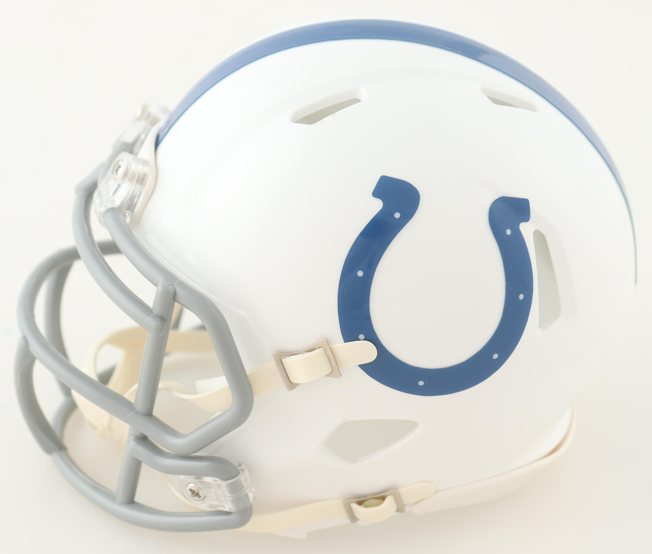 Bill Polian Signed Colts Mini Helmet Inscribed "HOF 15" & "SB XLI Champs" (TSE) at PristineAuction.com Bill Polian Signed Colts Mini Helmet Inscribed "HOF 15" & "SB XLI Champs" (TSE) at PristineAuction.com