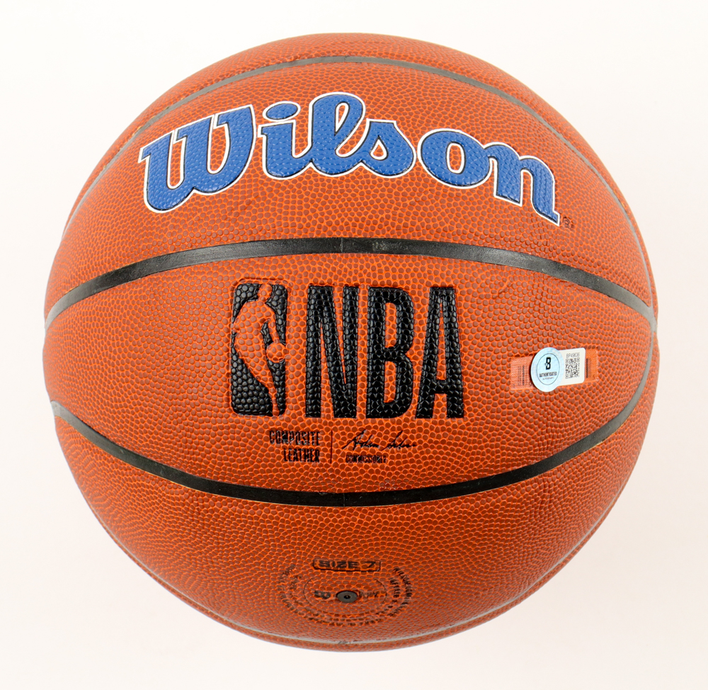 Joe Dumars Signed Pistons Logo NBA Basketball (Beckett) at PristineAuction.com Joe Dumars Signed Pistons Logo NBA Basketball (Beckett) at PristineAuction.com