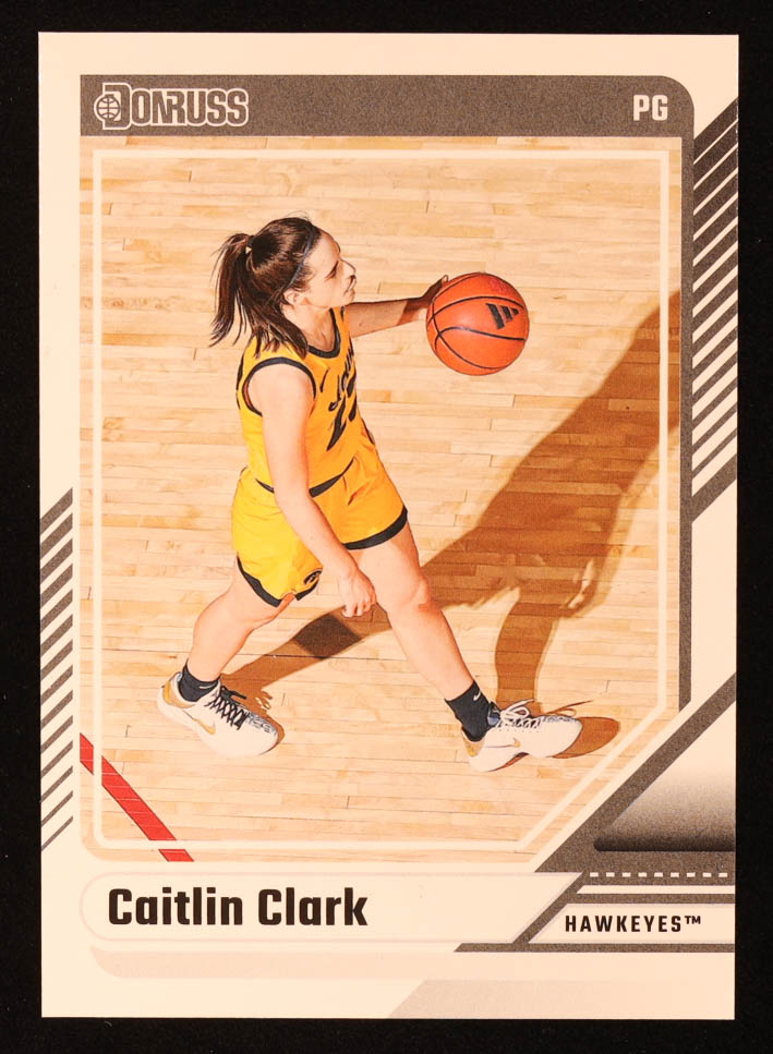 Caitlin Clark 2024 Panini Caitlin Clark Collection Donruss #12 RC at PristineAuction.com Caitlin Clark 2024 Panini Caitlin Clark Collection Donruss #12 RC at PristineAuction.com