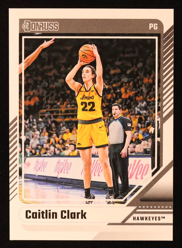 Caitlin Clark 2024 Panini Caitlin Clark Collection Donruss #5 RC at PristineAuction.com Caitlin Clark 2024 Panini Caitlin Clark Collection Donruss #5 RC at PristineAuction.com