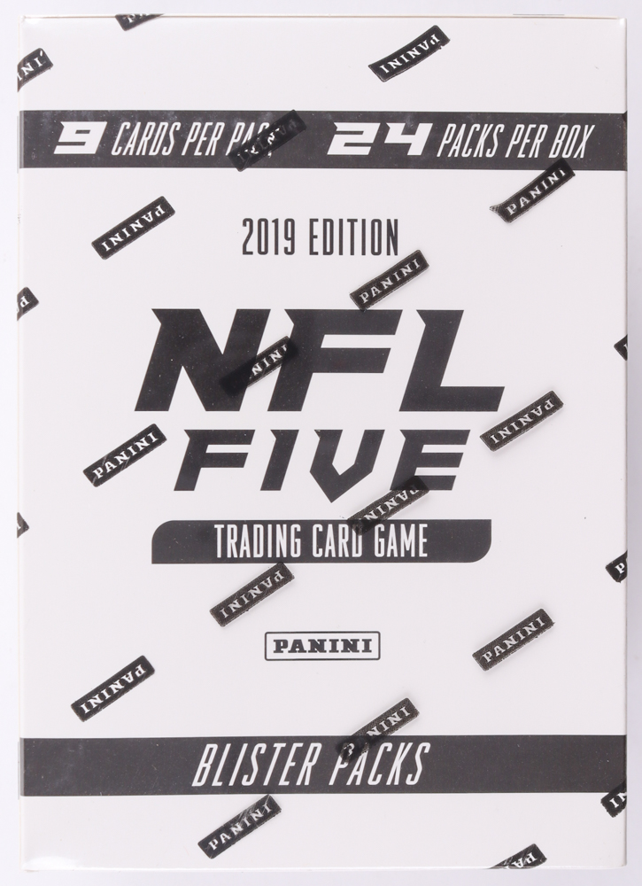 2019 Panini NFL Five Blister Booster Box with (24) Packs at PristineAuction.com 2019 Panini NFL Five Blister Booster Box with (24) Packs at PristineAuction.com