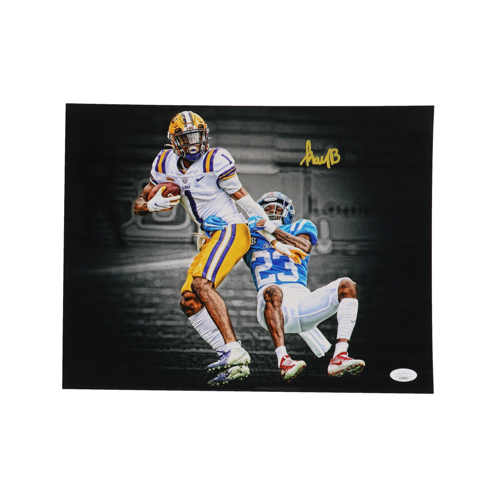 Kayshon Boutte Signed LSU Tigers 11x14 Photo (JSA) at PristineAuction.com