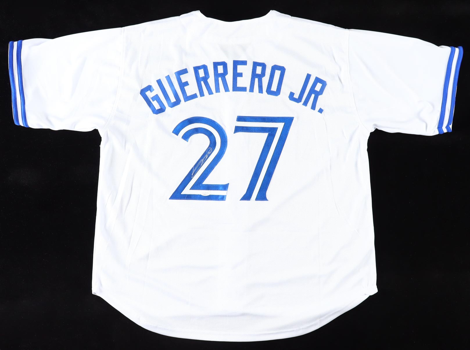 Vladimir Guerrero Jr. Signed Jersey (JSA) at PristineAuction.com Vladimir Guerrero Jr. Signed Jersey (JSA) at PristineAuction.com