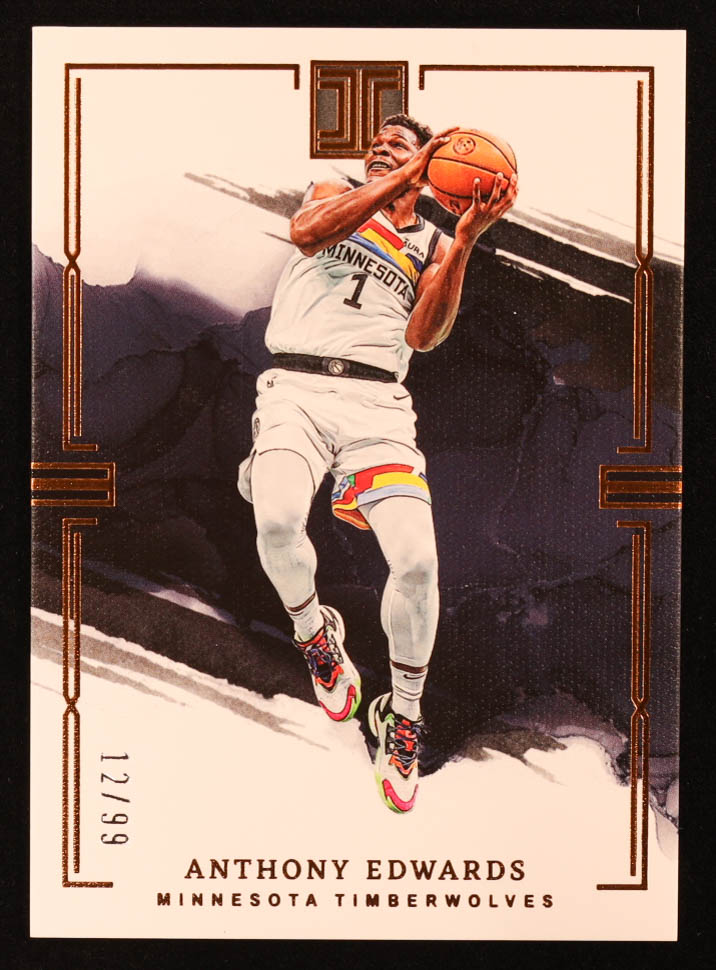 Anthony Edwards 2022-23 Panini Impeccable #5 #12/99 at PristineAuction.com Anthony Edwards 2022-23 Panini Impeccable #5 #12/99 at PristineAuction.com