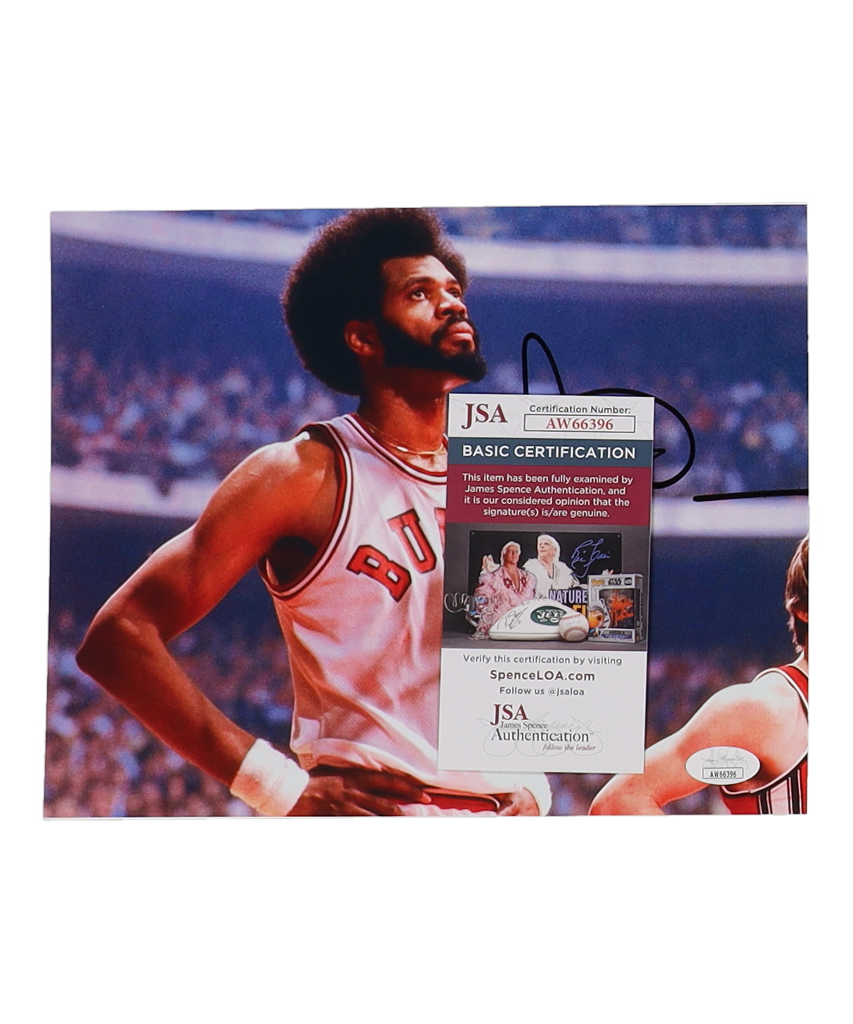 Artis Gilmore Signed Bulls 8x10 Photo Inscribed "HOF 11" (JSA) at PristineAuction.com Artis Gilmore Signed Bulls 8x10 Photo Inscribed "HOF 11" (JSA) at PristineAuction.com